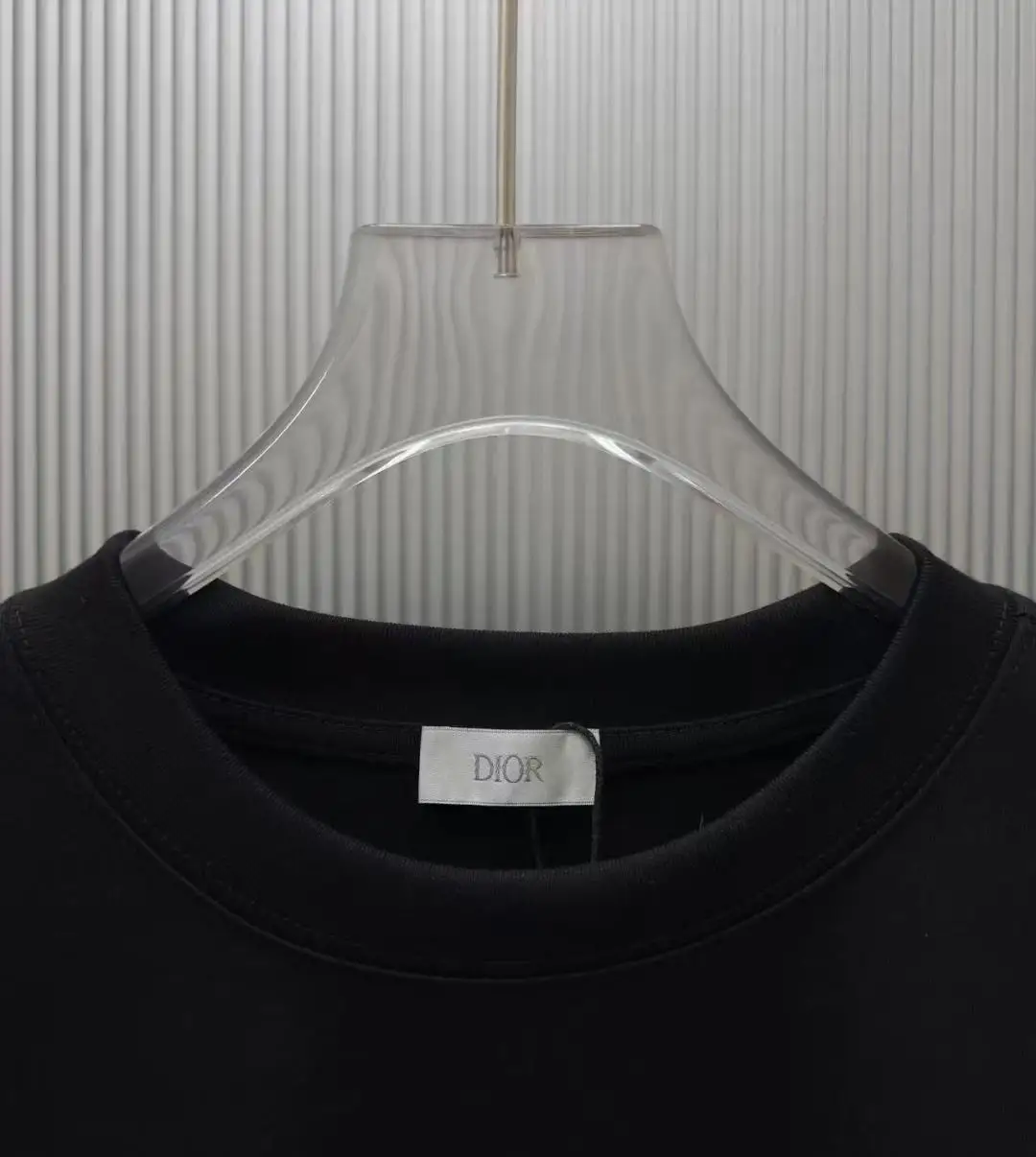 Logo Print Cotton Jersey T-Shirt D12018805 — view 4