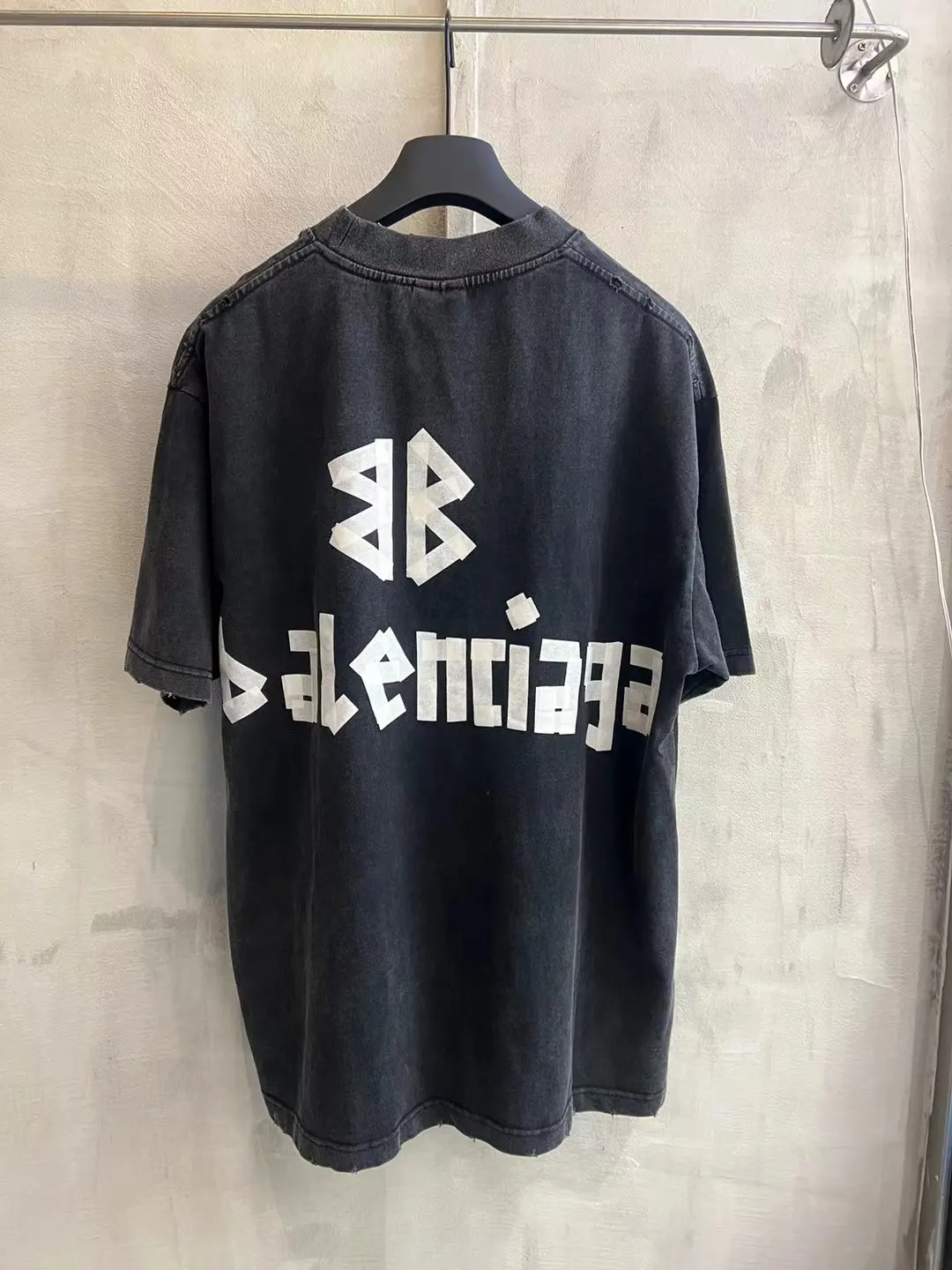 Logo Print Washed Cotton T-Shirt D11519959 — view 2