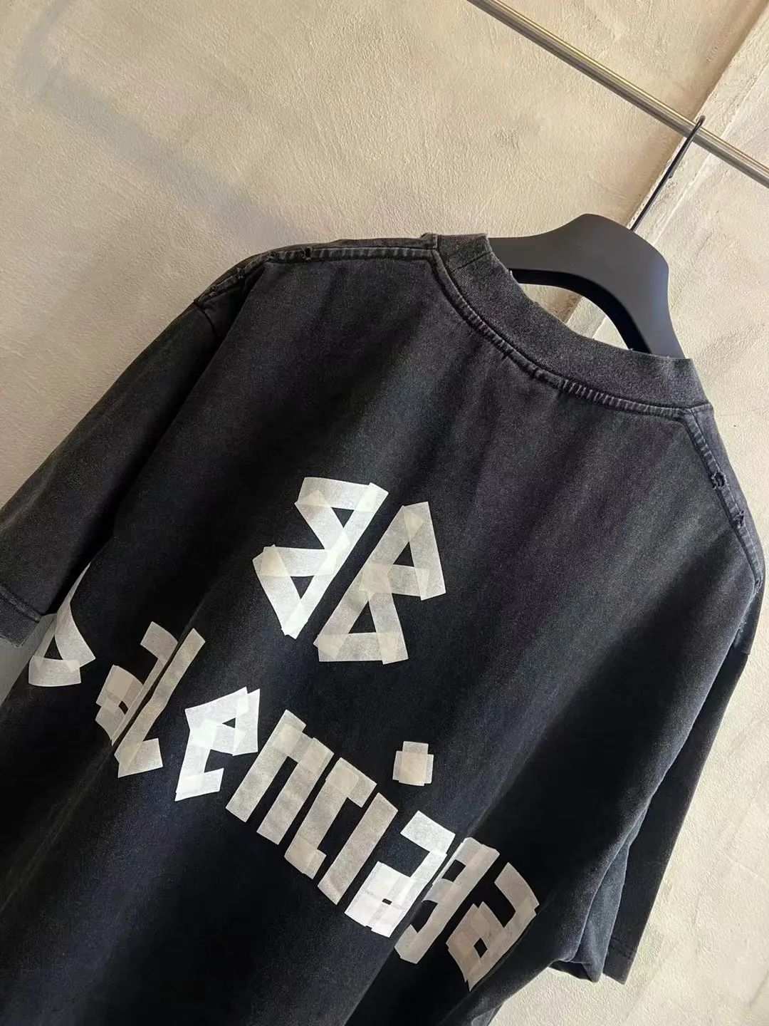 Logo Print Washed Cotton T-Shirt D11519959 — view 6