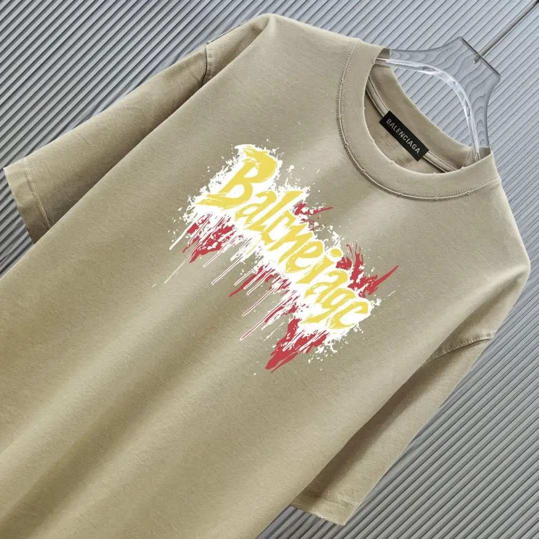 Logo Print Distressed Cotton T-Shirt D12518817 — view 3