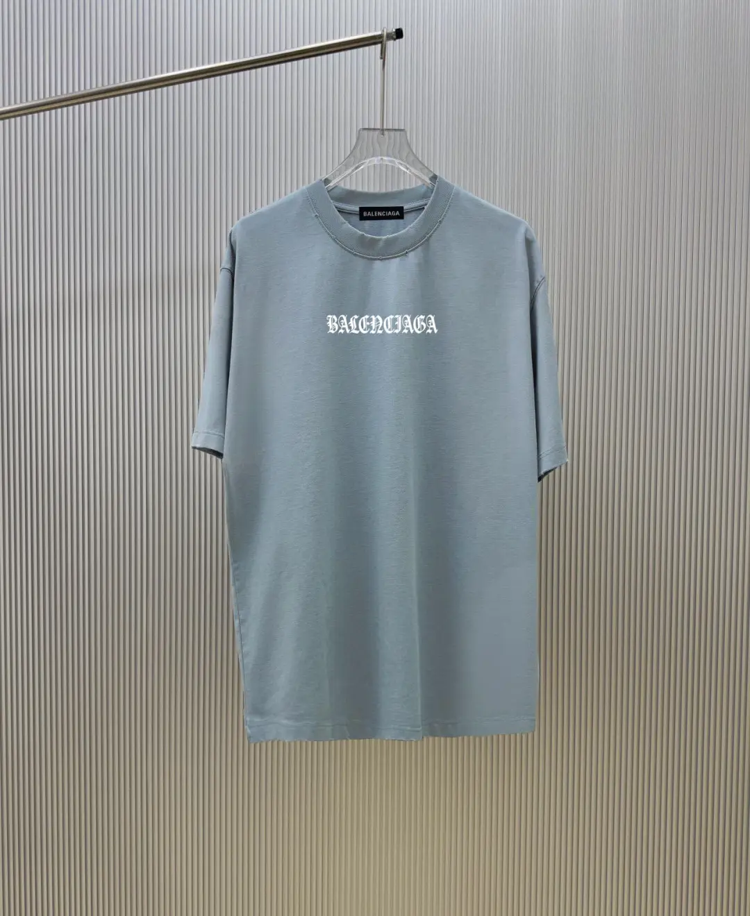 Logo Print Distressed Cotton T-Shirt D12518826