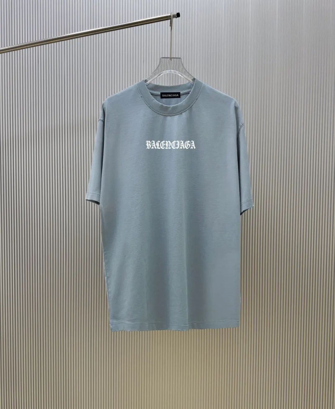 Logo Print Distressed Cotton T-Shirt D12518826