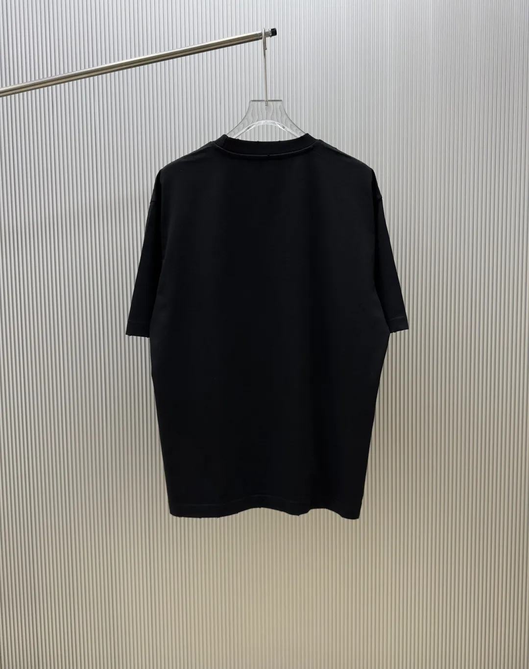 Distressed Logo Print Cotton T-Shirt D12518815 — view 2