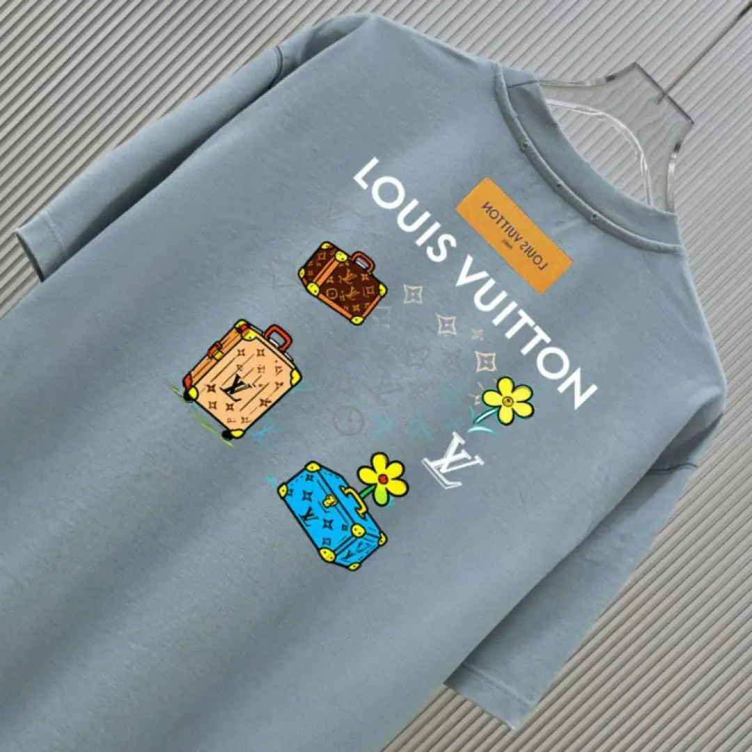 Graphic Print Cotton Jersey T-Shirt D12518822 — view 3