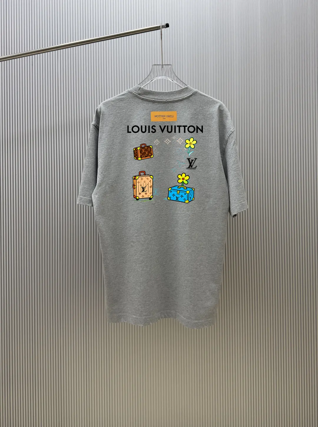 Graphic Print Cotton Jersey T-Shirt D12518823 — view 2