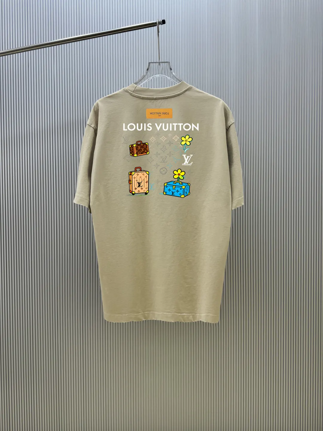 Graphic Print Cotton Jersey T-Shirt D12518821 — view 2
