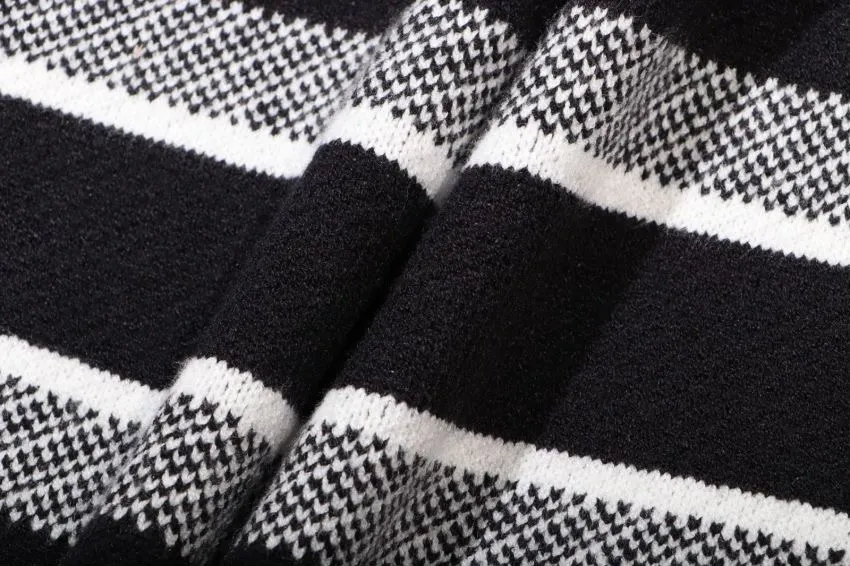 Striped Logo Jacquard Crew-Neck Sweater D20023385 — view 5