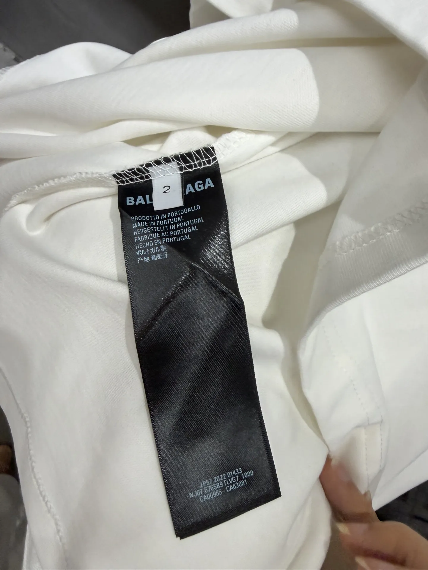 Melting Logo Oversized T-Shirt D15519913 — view 8