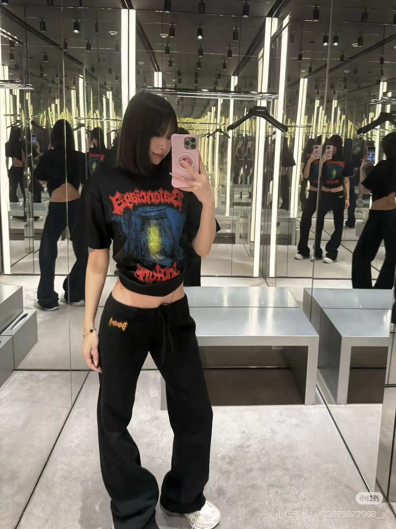 Couture Theater Graphic Print T-Shirt D15520062 — view 5