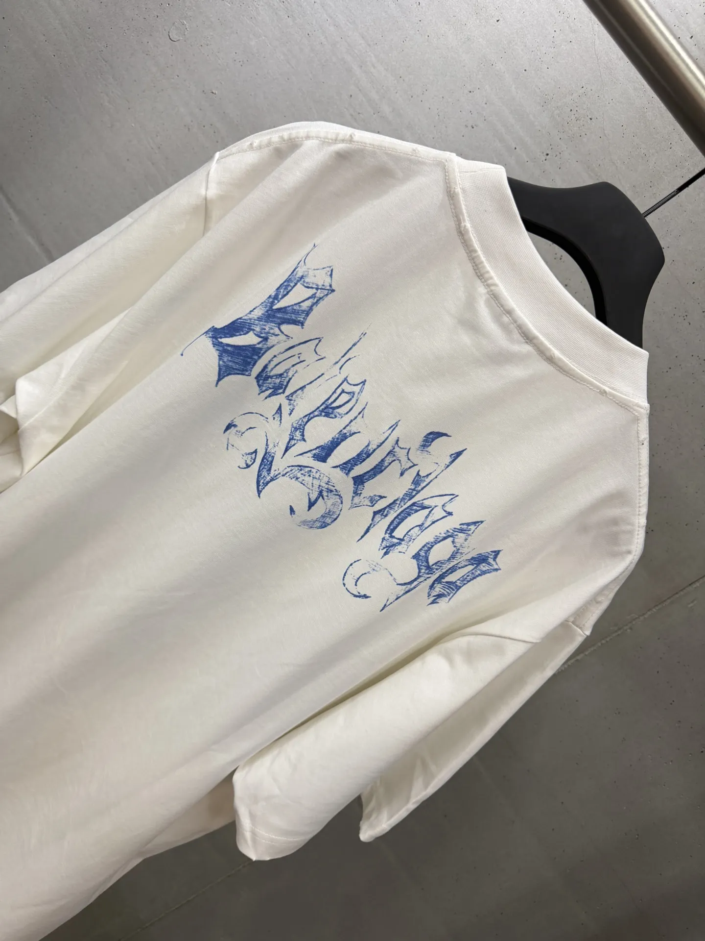 Sanskrit Logo Print Oversized T-Shirt D15520010 — view 7