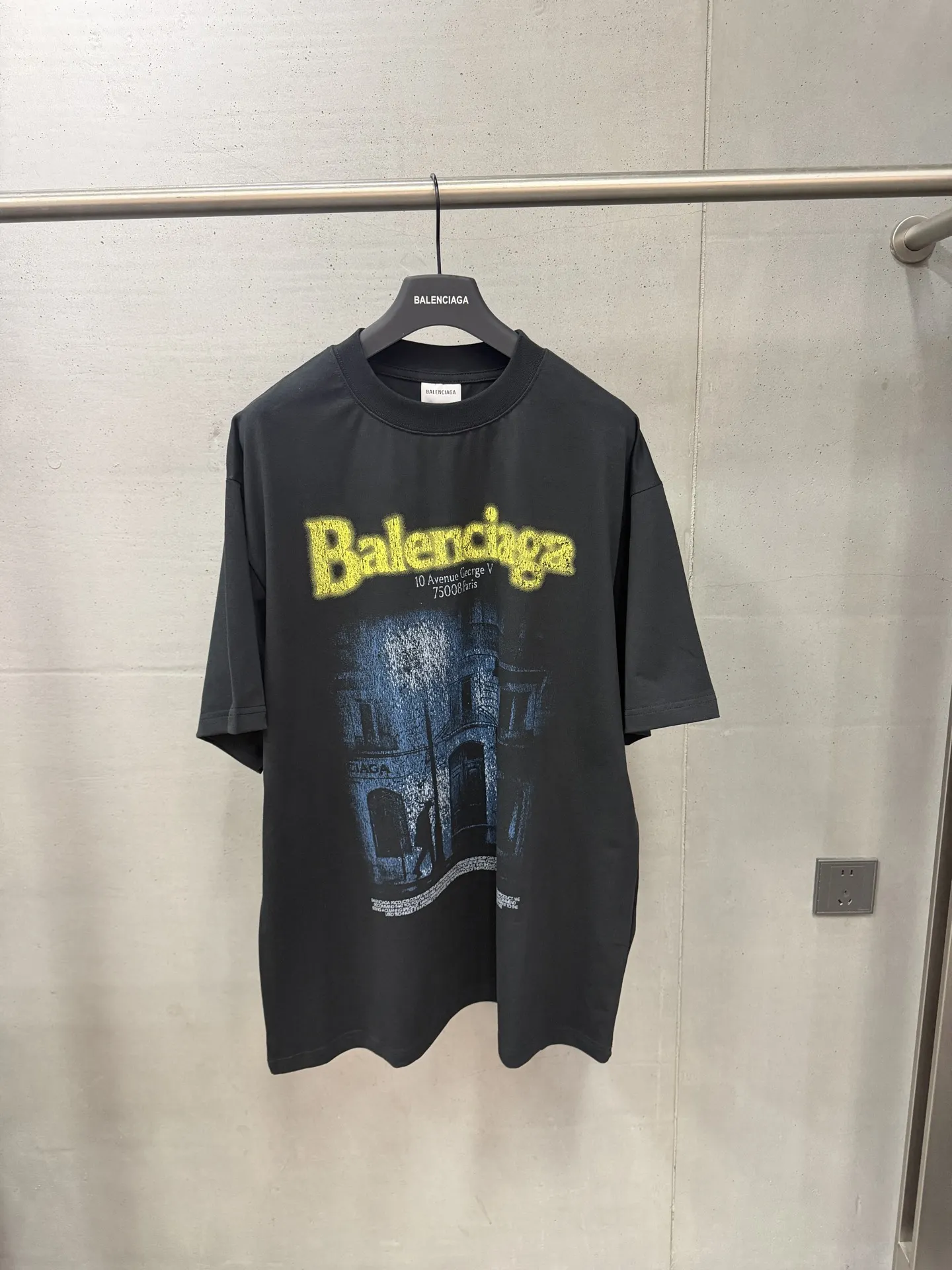 Balenciaga Night City Graphic T-Shirt D15519968