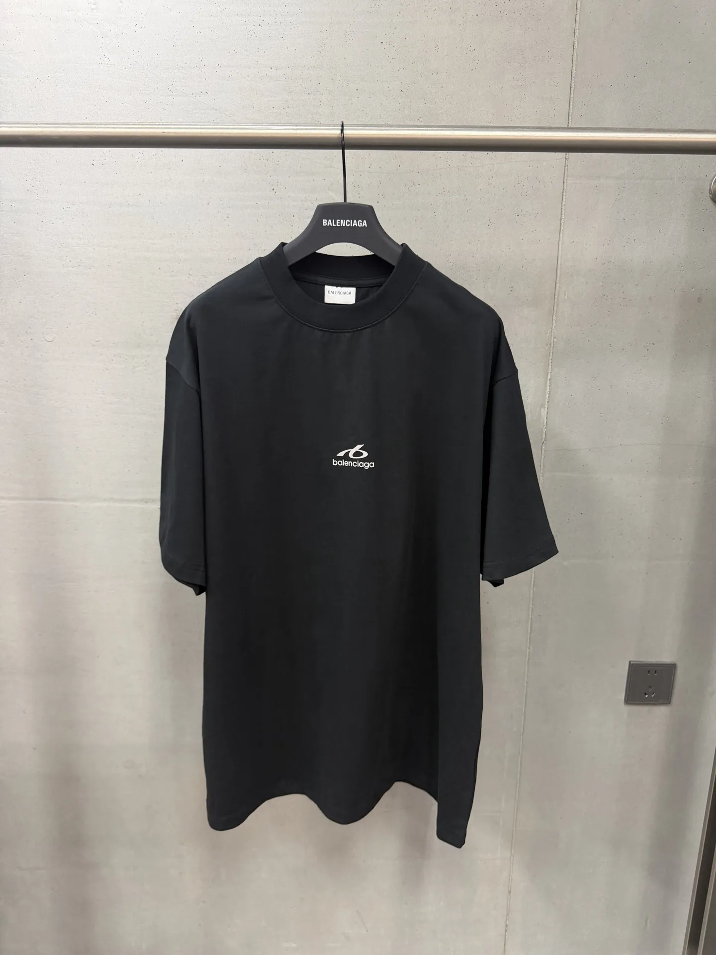 Reflective Micro Logo Oversized T-Shirt D14519970