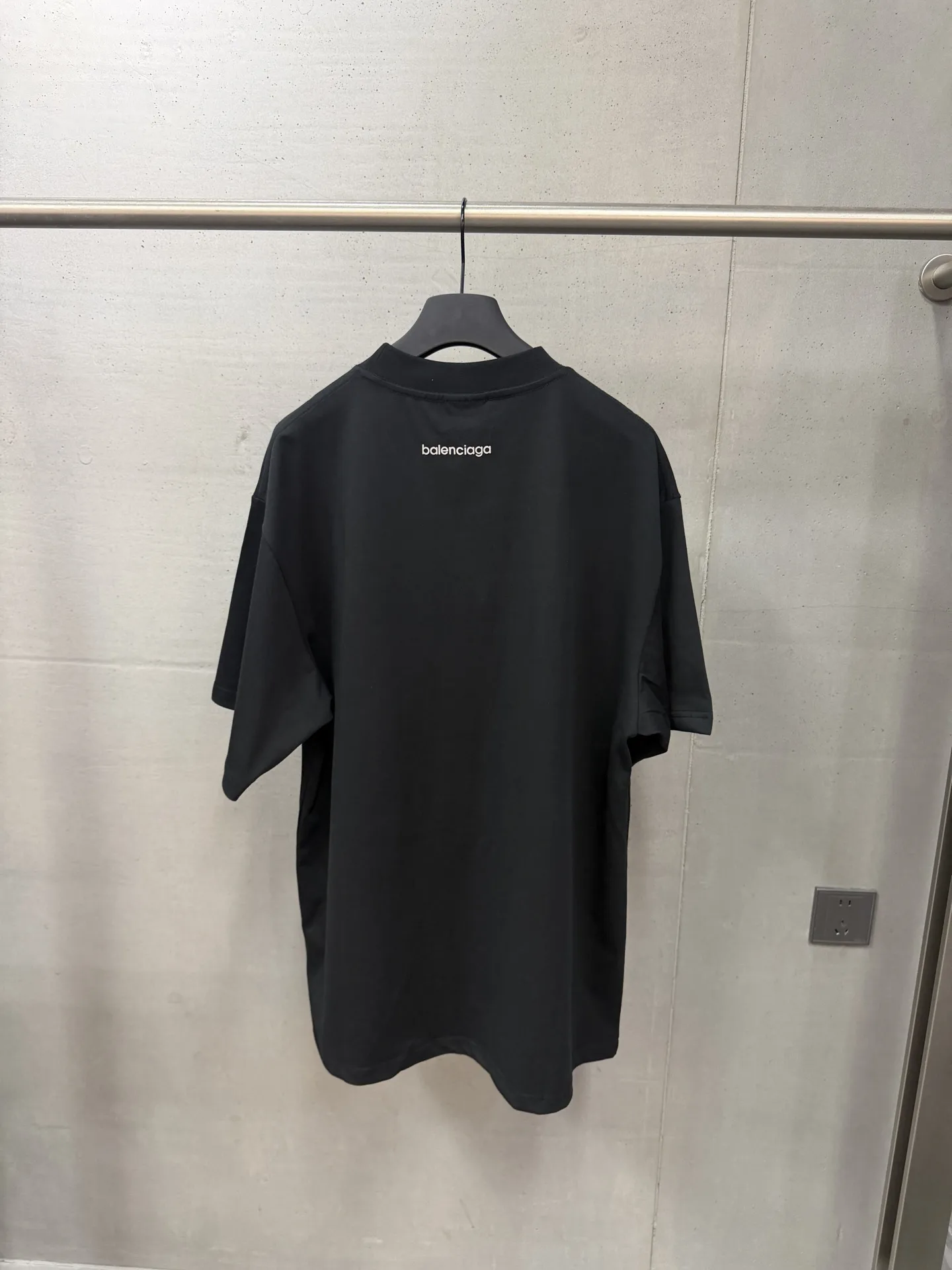 Reflective Micro Logo Oversized T-Shirt D14519970 — view 2