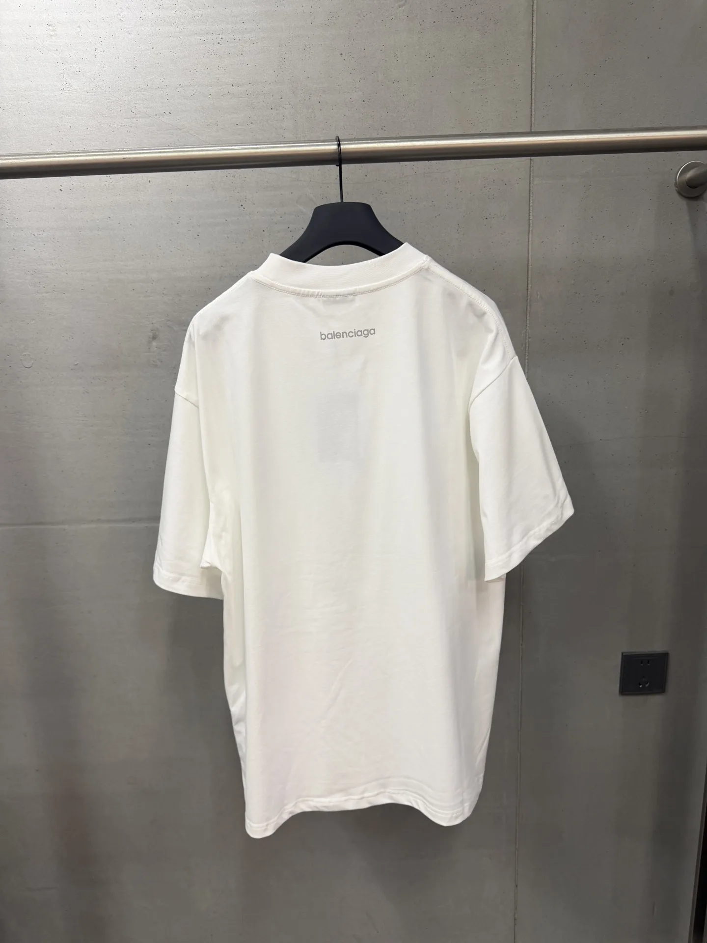 Reflective Micro Logo Oversized T-Shirt D14519969 — view 2