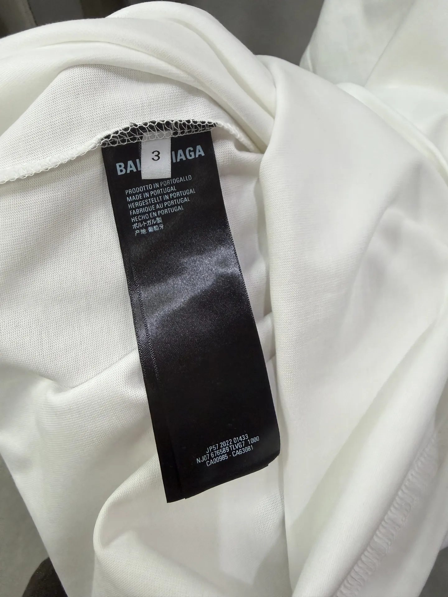Multi-Logo Tape Sticker Oversized T-Shirt D15519966 — view 8