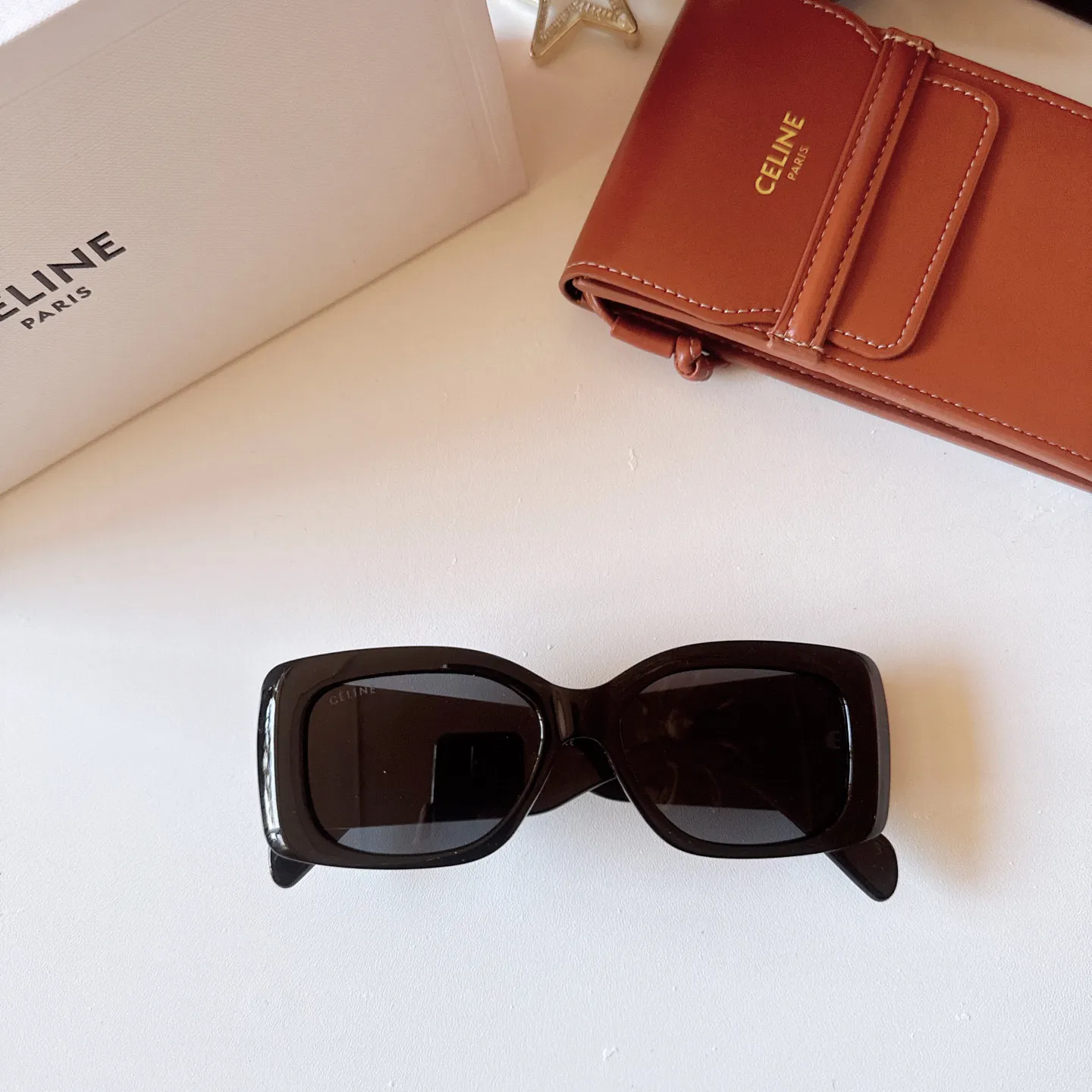 Celine Square-Frame Sunglasses D20017743 — view 2
