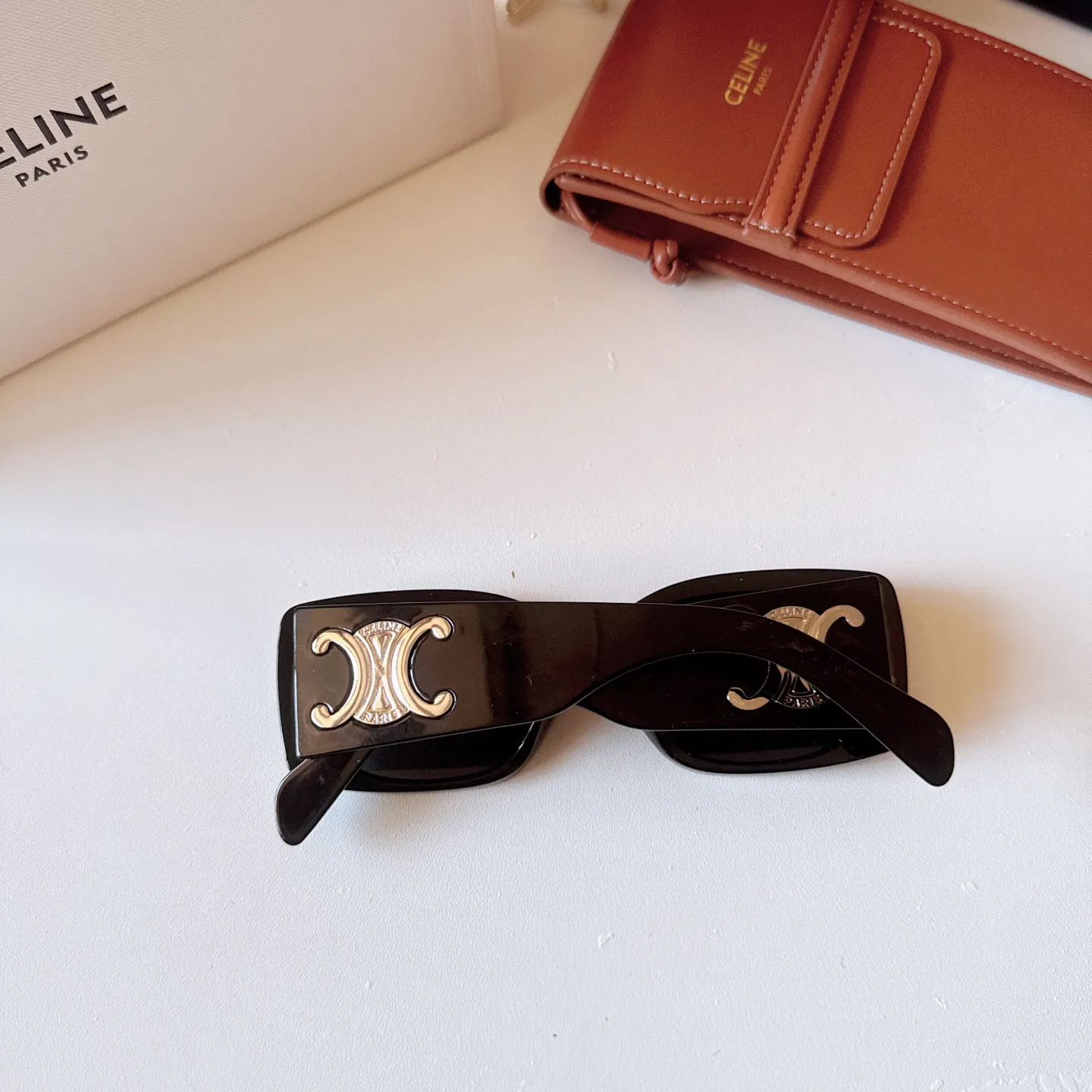 Celine Square-Frame Sunglasses D20017743 — view 5