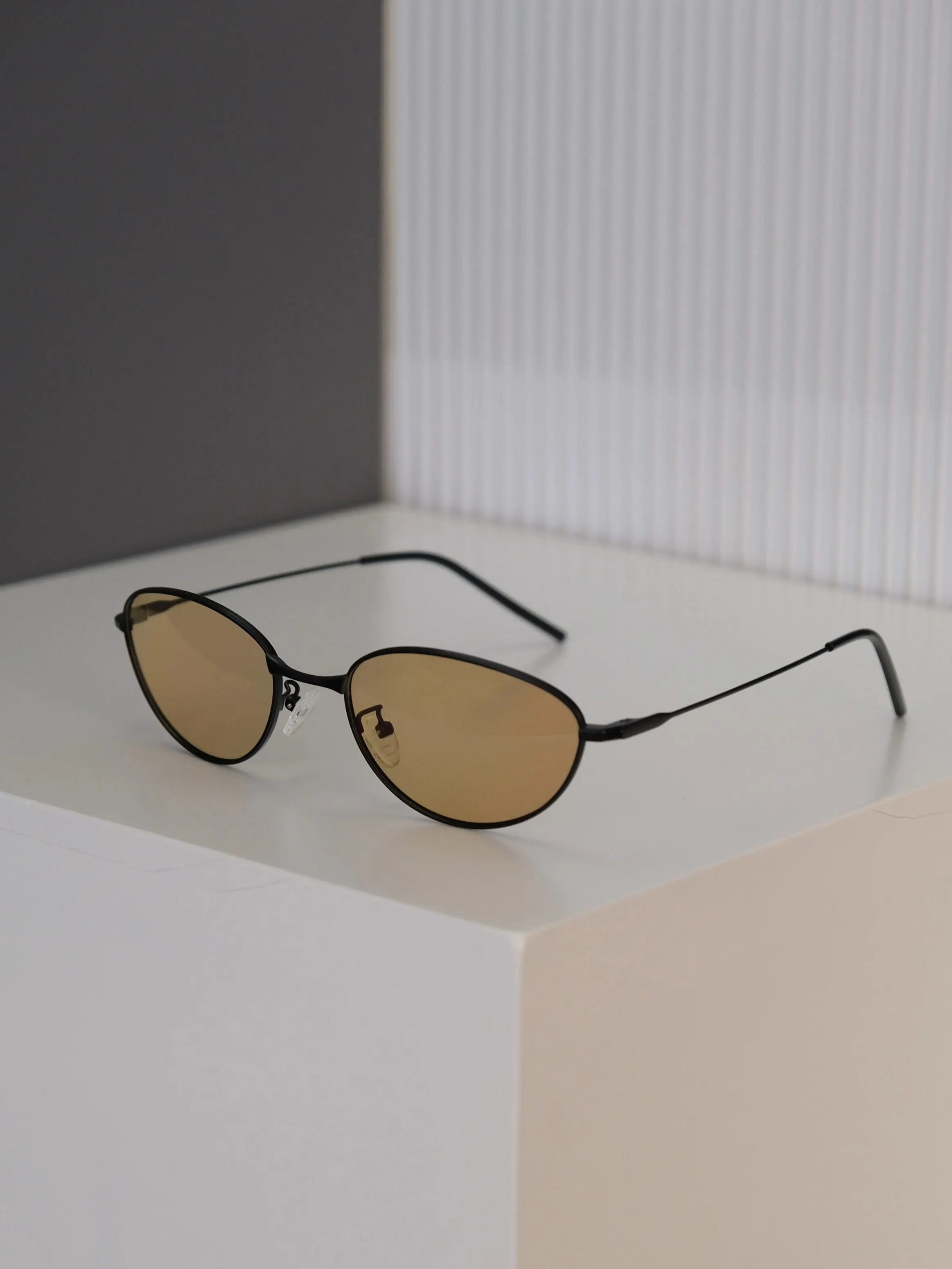 Oval-Frame Metal Sunglasses D20017781 — view 8