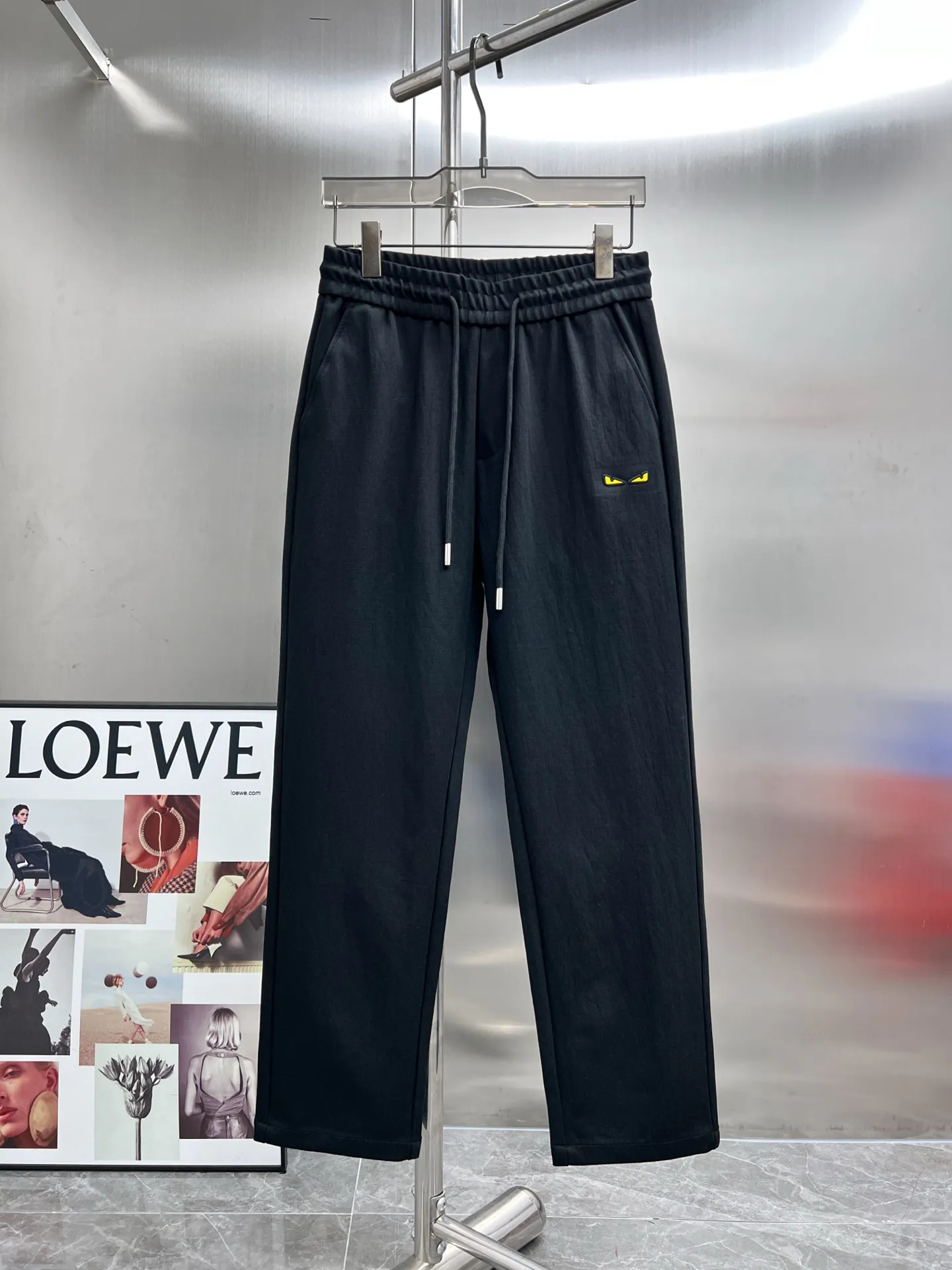 Bag Bugs Embroidered Cotton-Blend Sweatpants D22514641