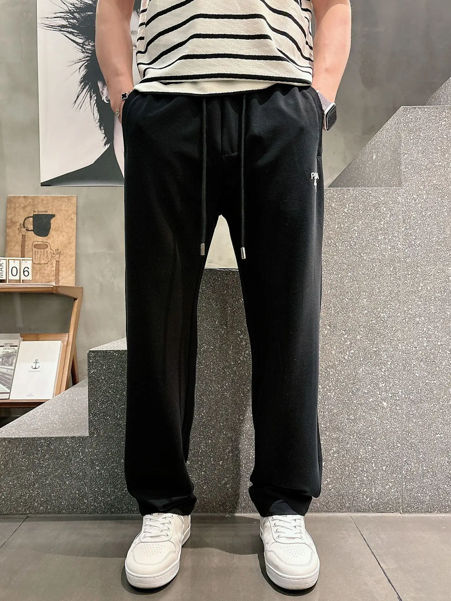 Logo-Embroidered Cotton-Blend Sweatpants D22513345
