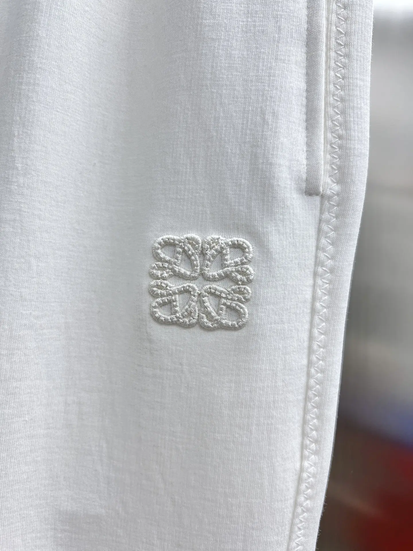 Embroidered Logo Drawstring Sweatpants D22514632 — view 4