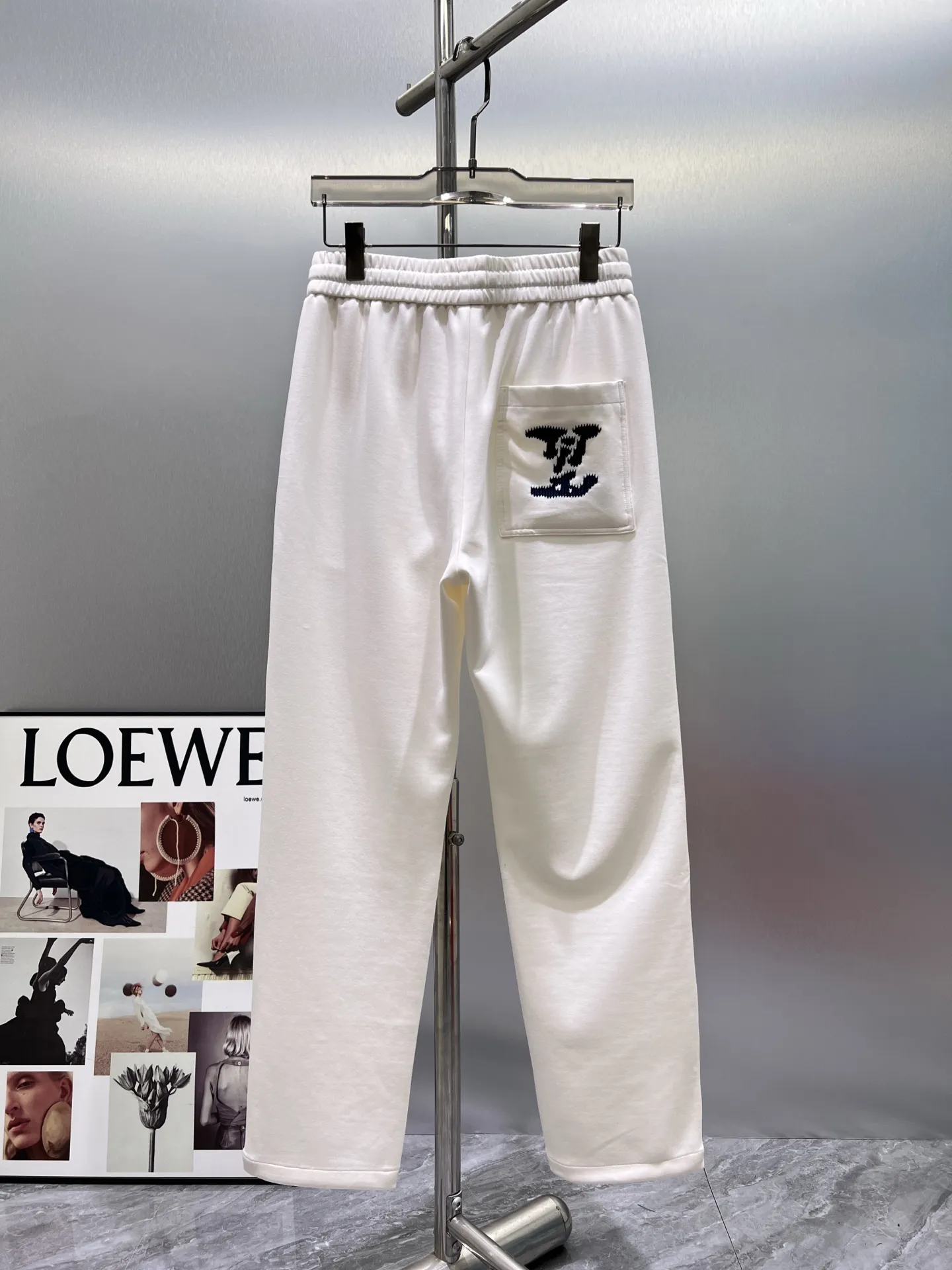 Logo-Embroidered Taped Track Pants D22512357 — view 2