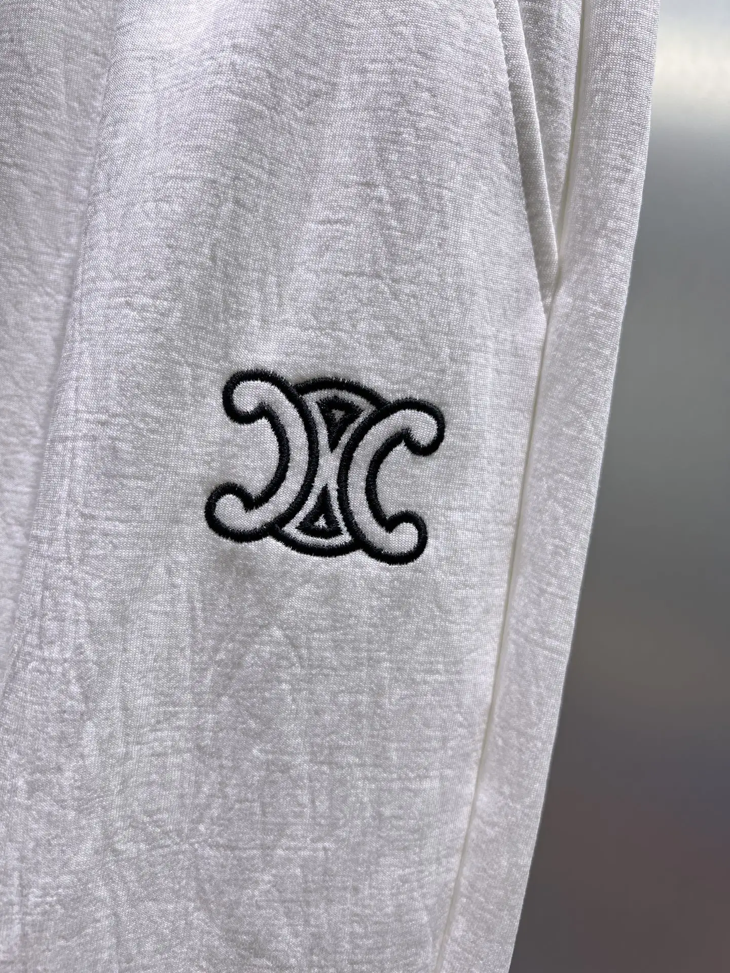 Logo Embroidered Cotton-Blend Sweatpants D22012369 — view 5