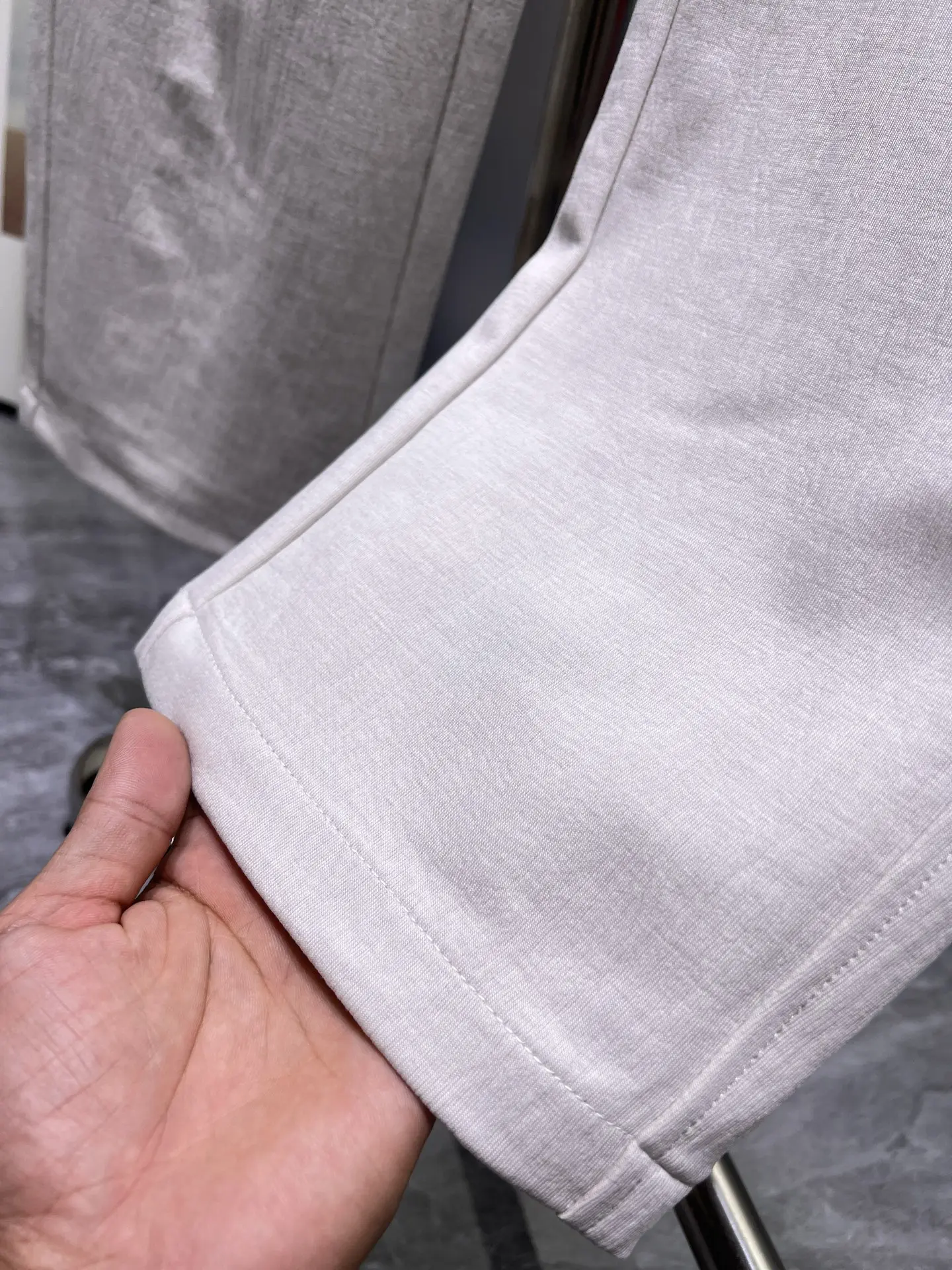 Logo-Embroidered Cotton-Blend Sweatpants D22512367 — view 9