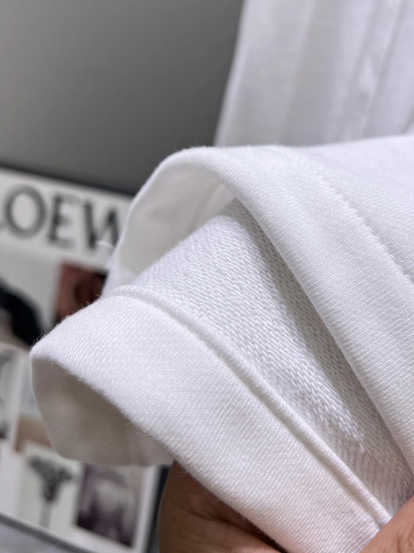 Cross Patch Embroidered Sweat Shorts D21012418 — view 9