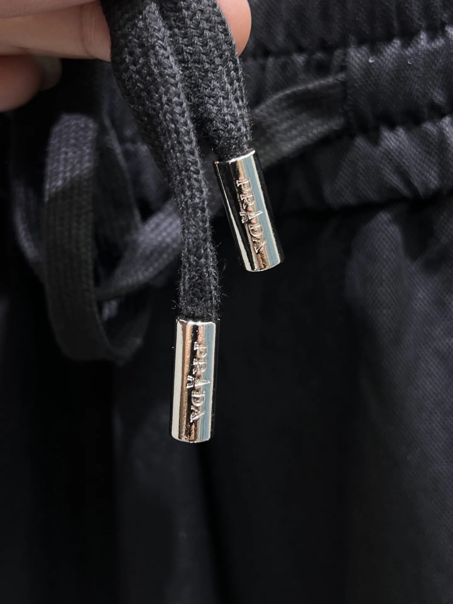 Logo-Patch Drawstring Casual Trousers D23012366 — view 5