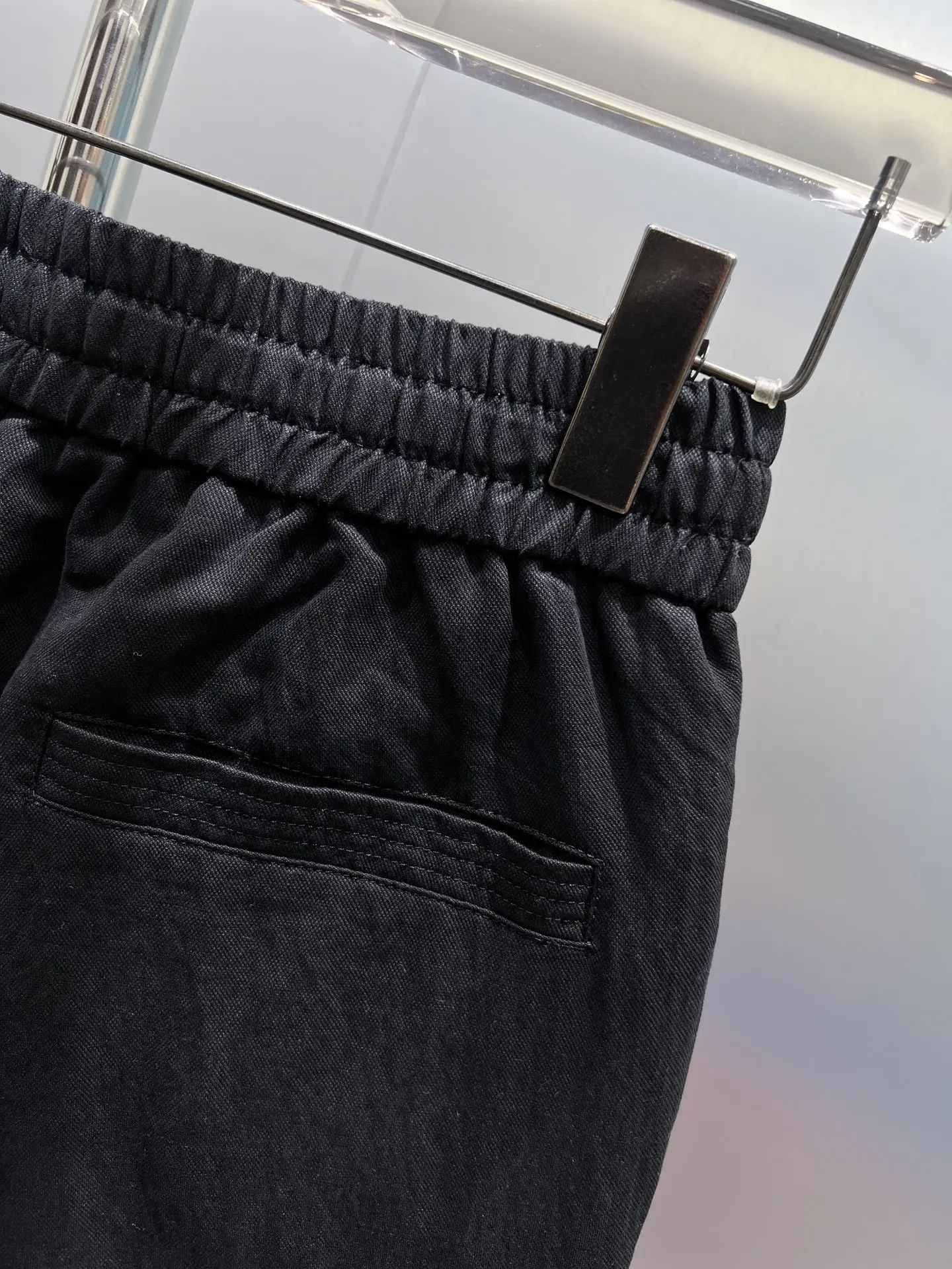 Logo-Patch Drawstring Casual Trousers D23012366 — view 7