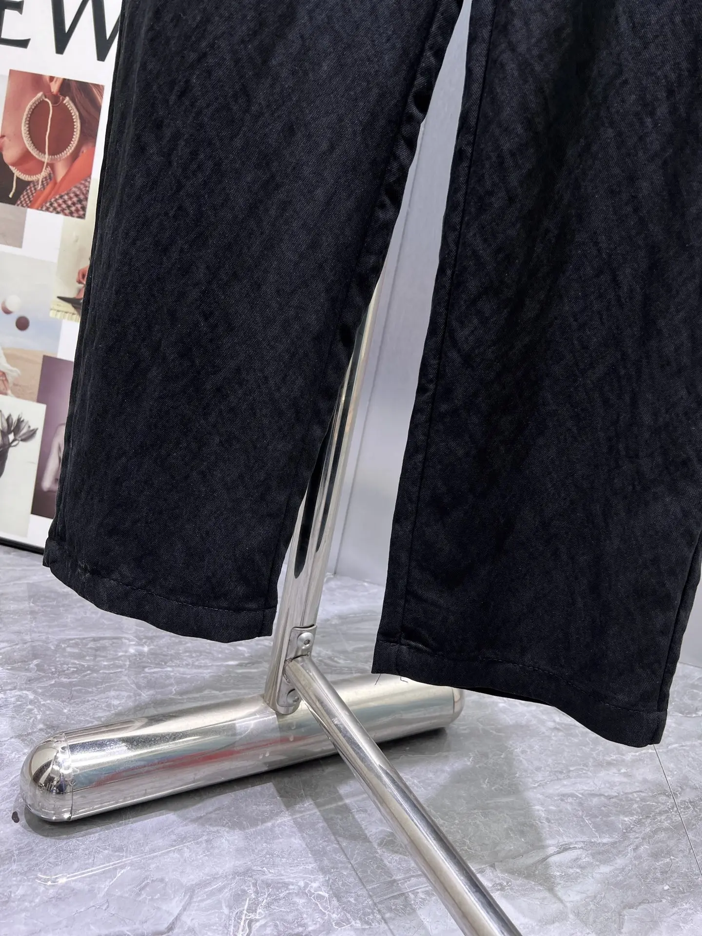 Logo-Patch Drawstring Casual Trousers D23012366 — view 8