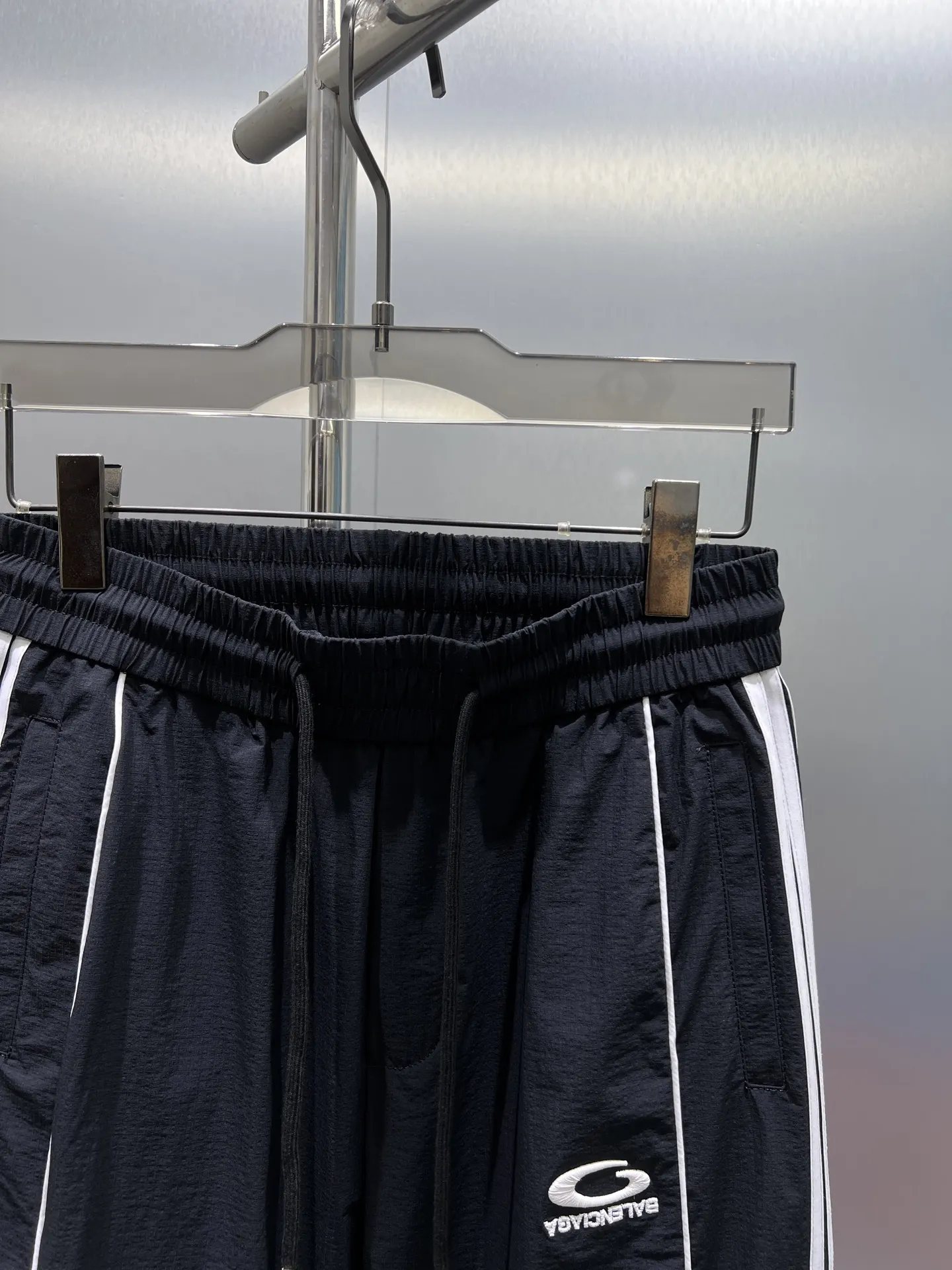 Logo-Embroidered Striped Track Pants D23512354 — view 3