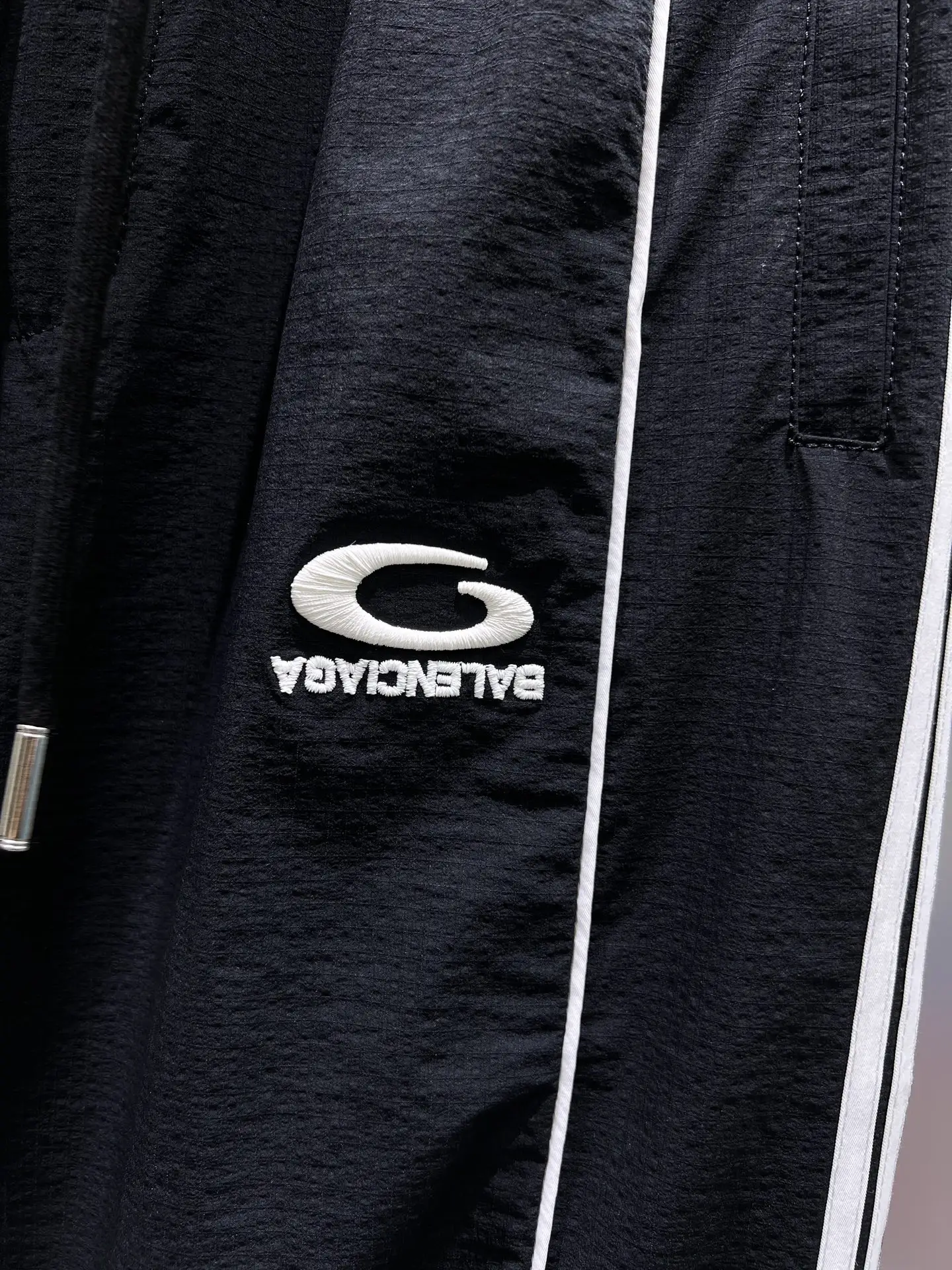 Logo-Embroidered Striped Track Pants D23512354 — view 4
