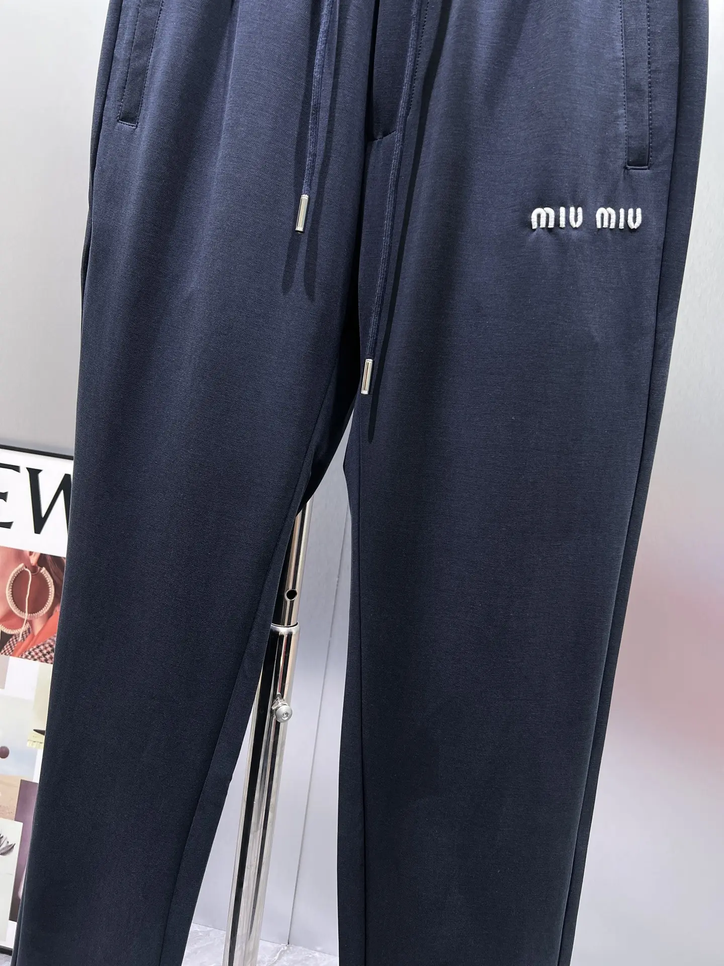 Logo-Embroidered Cotton-Blend Sweatpants D22012361 — view 5
