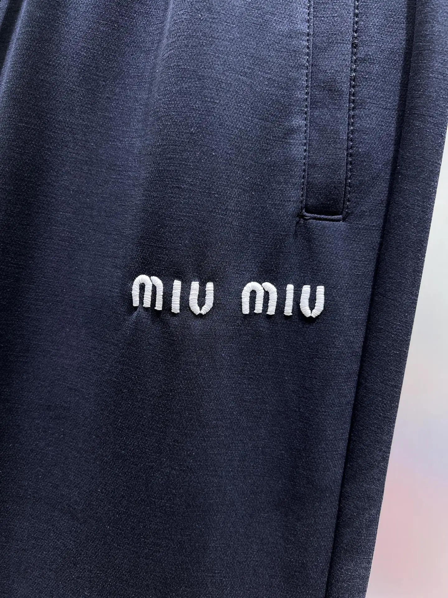 Logo-Embroidered Cotton-Blend Sweatpants D22012361 — view 6