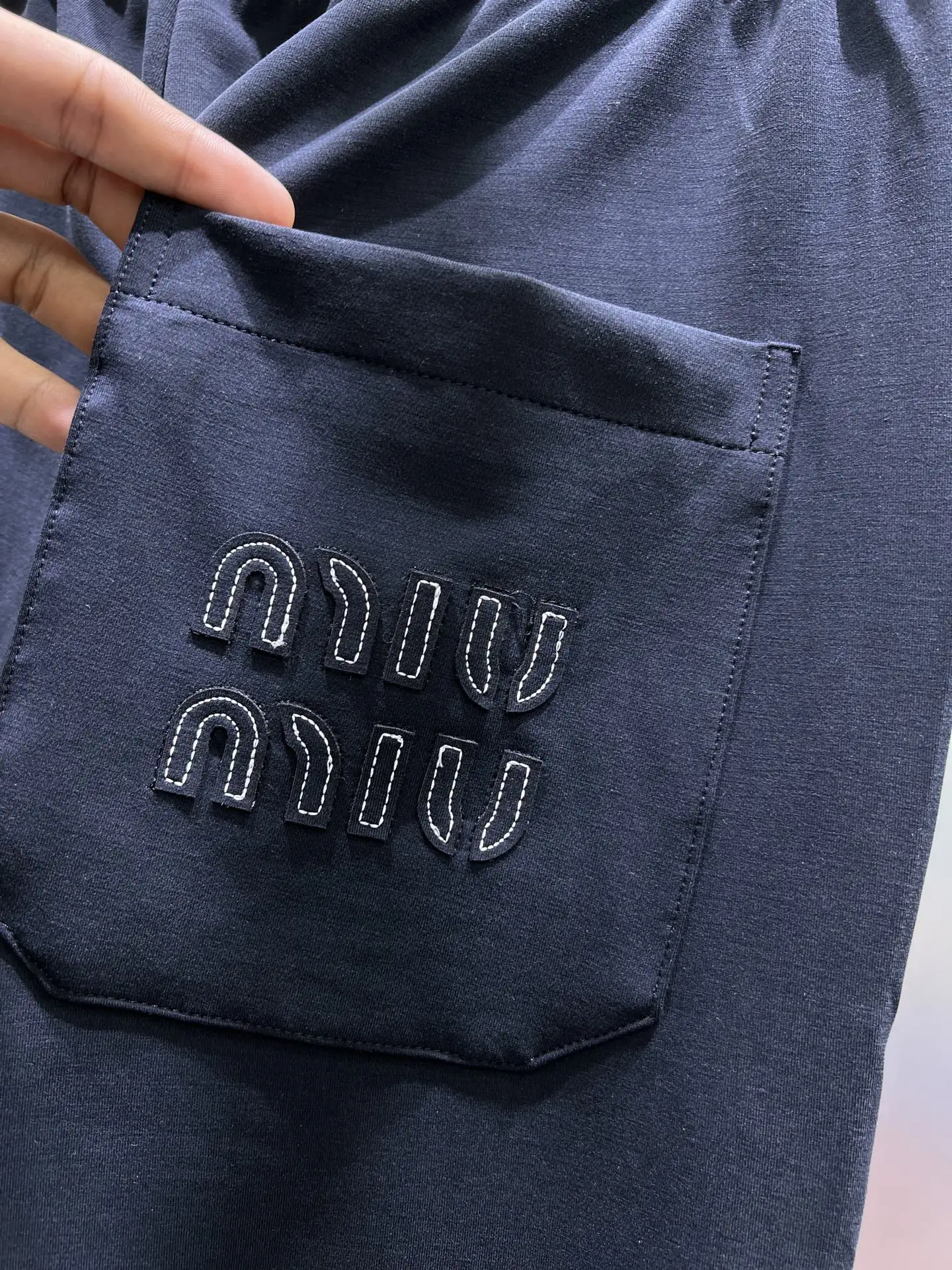 Logo-Embroidered Cotton-Blend Sweatpants D22012361 — view 8