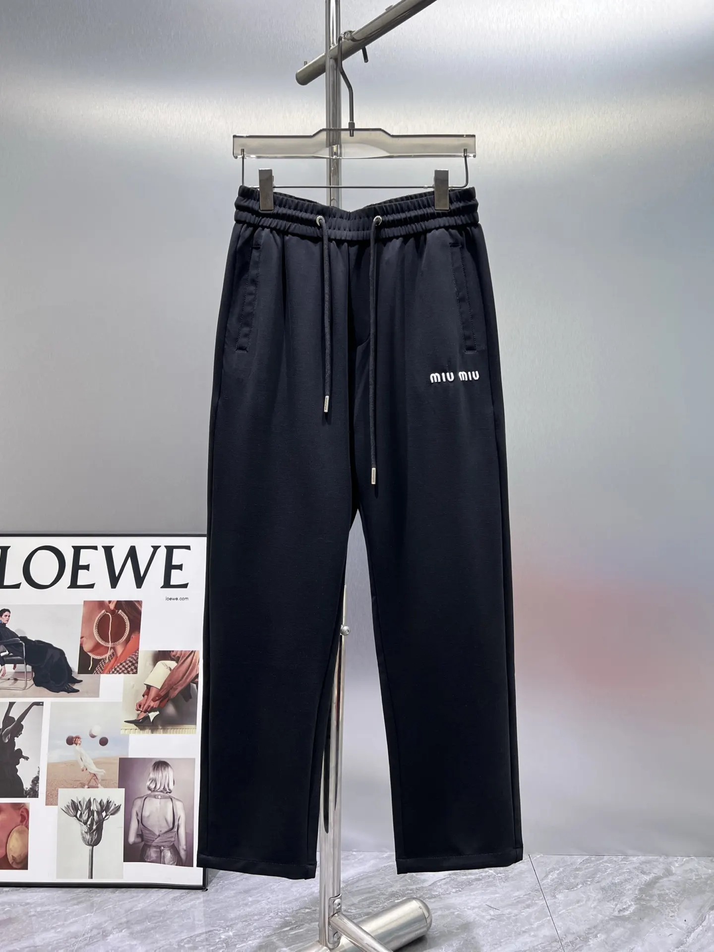 Logo-Embroidered Cotton-Blend Sweatpants D22012362