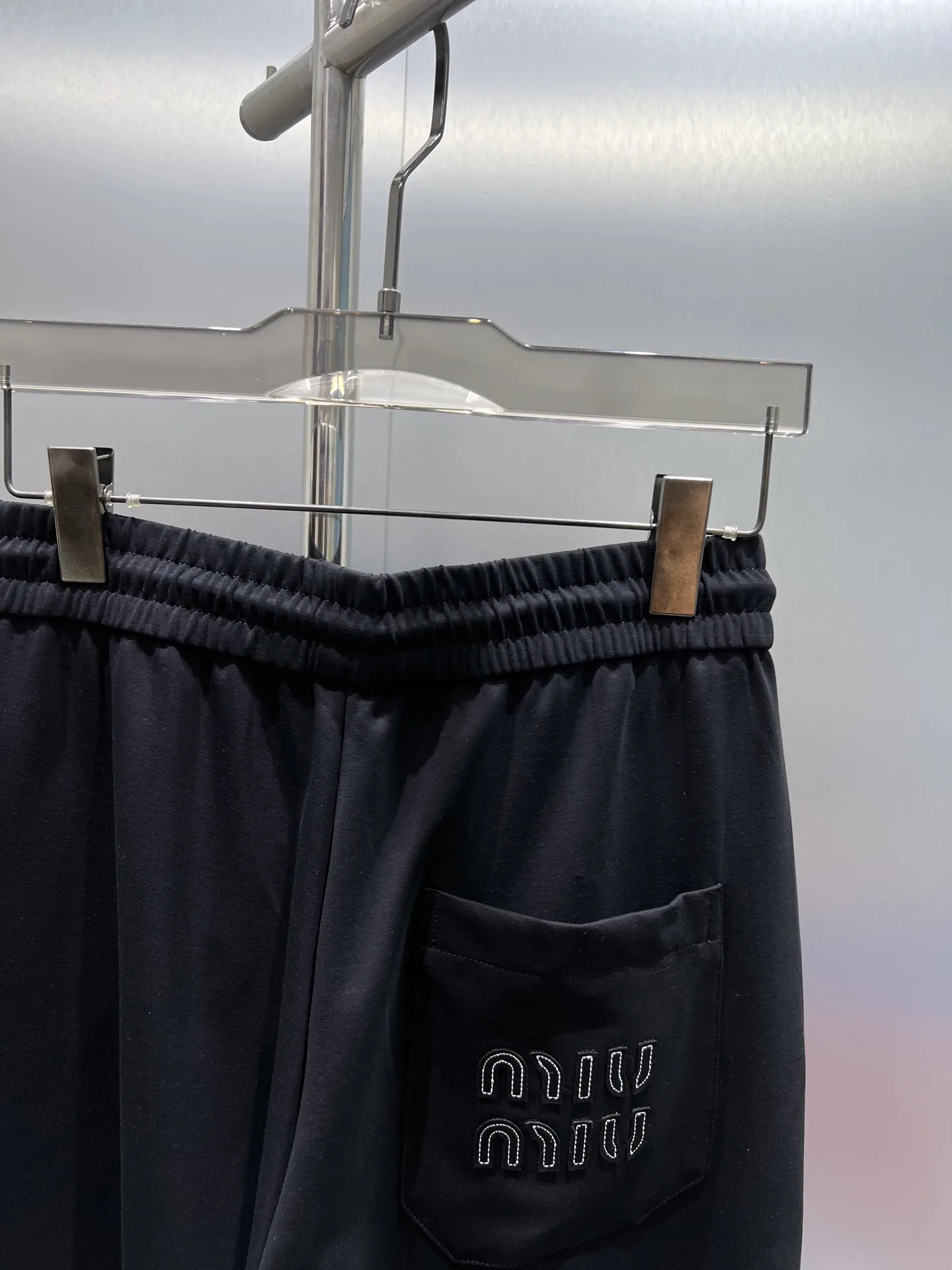 Logo-Embroidered Cotton-Blend Sweatpants D22012362 — view 6