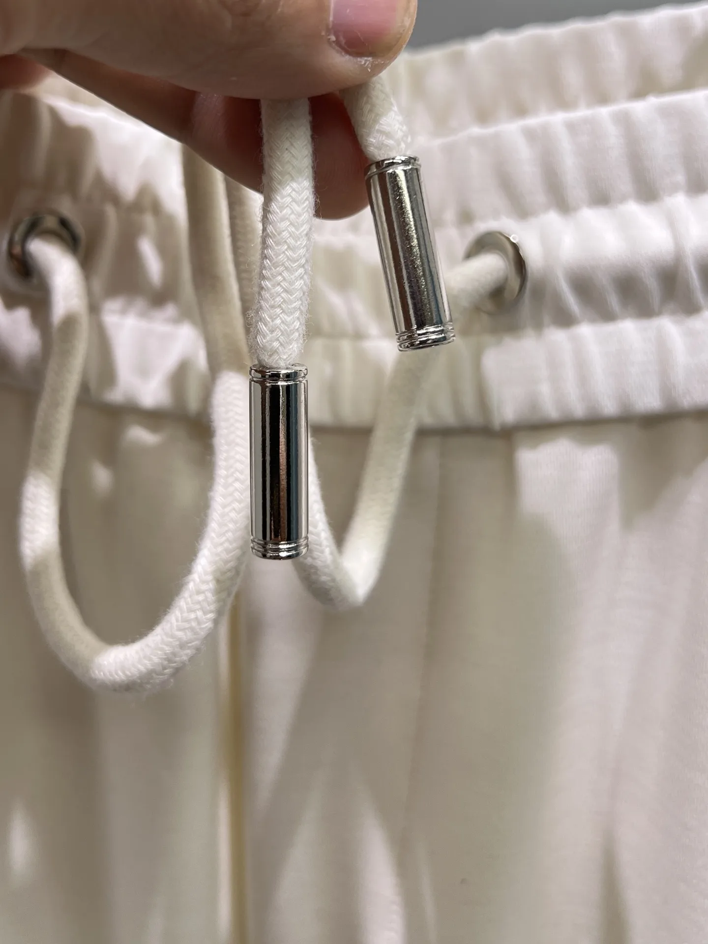Embroidered Logo Drawstring Sweatpants D22512355 — view 9
