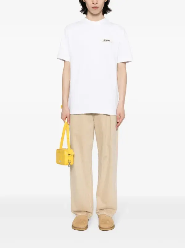 Logo-Patch Cotton-Jersey T-Shirt D12524983 — view 4