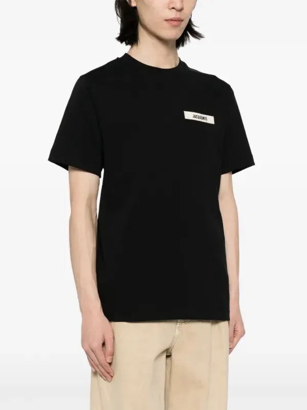 Logo-Patch Cotton-Jersey T-Shirt D12524983 — view 8