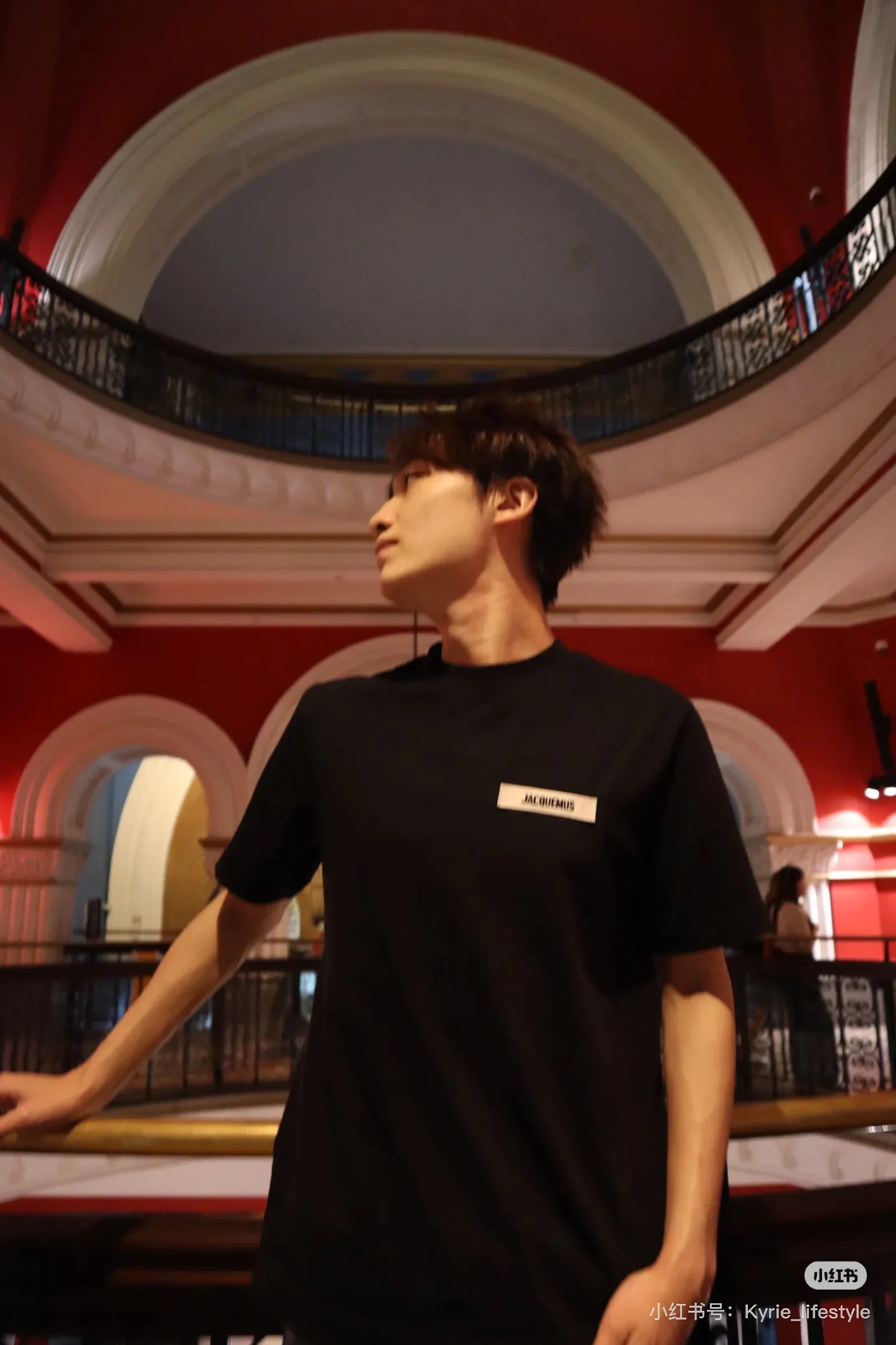 Logo-Patch Cotton-Jersey T-Shirt D12524983 — view 15