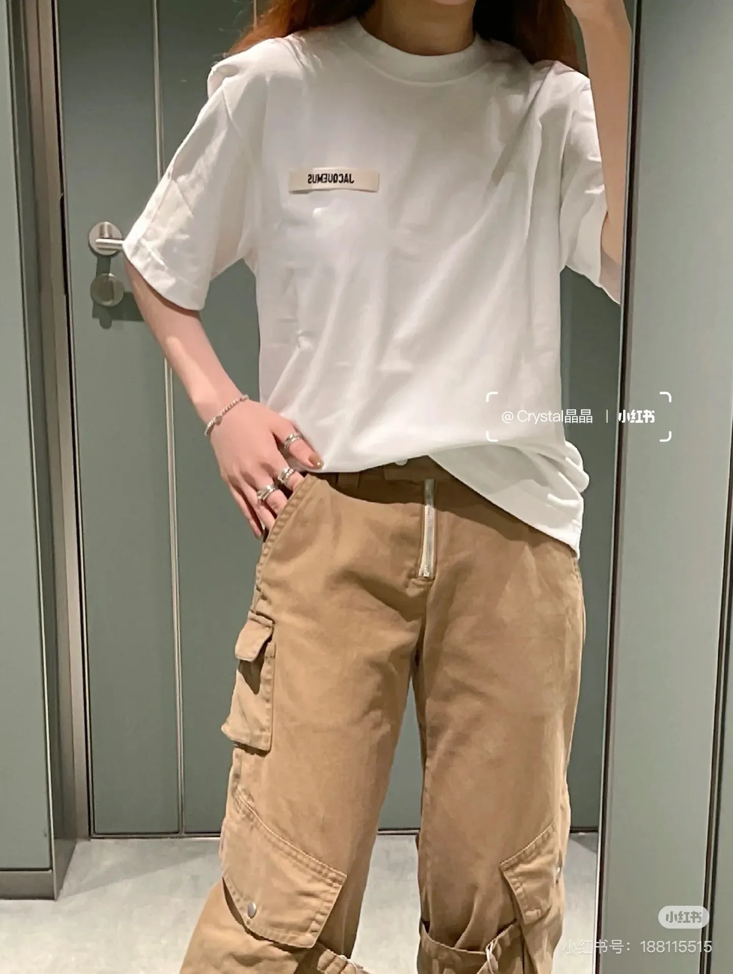 Logo-Patch Cotton-Jersey T-Shirt D12524983 — view 18