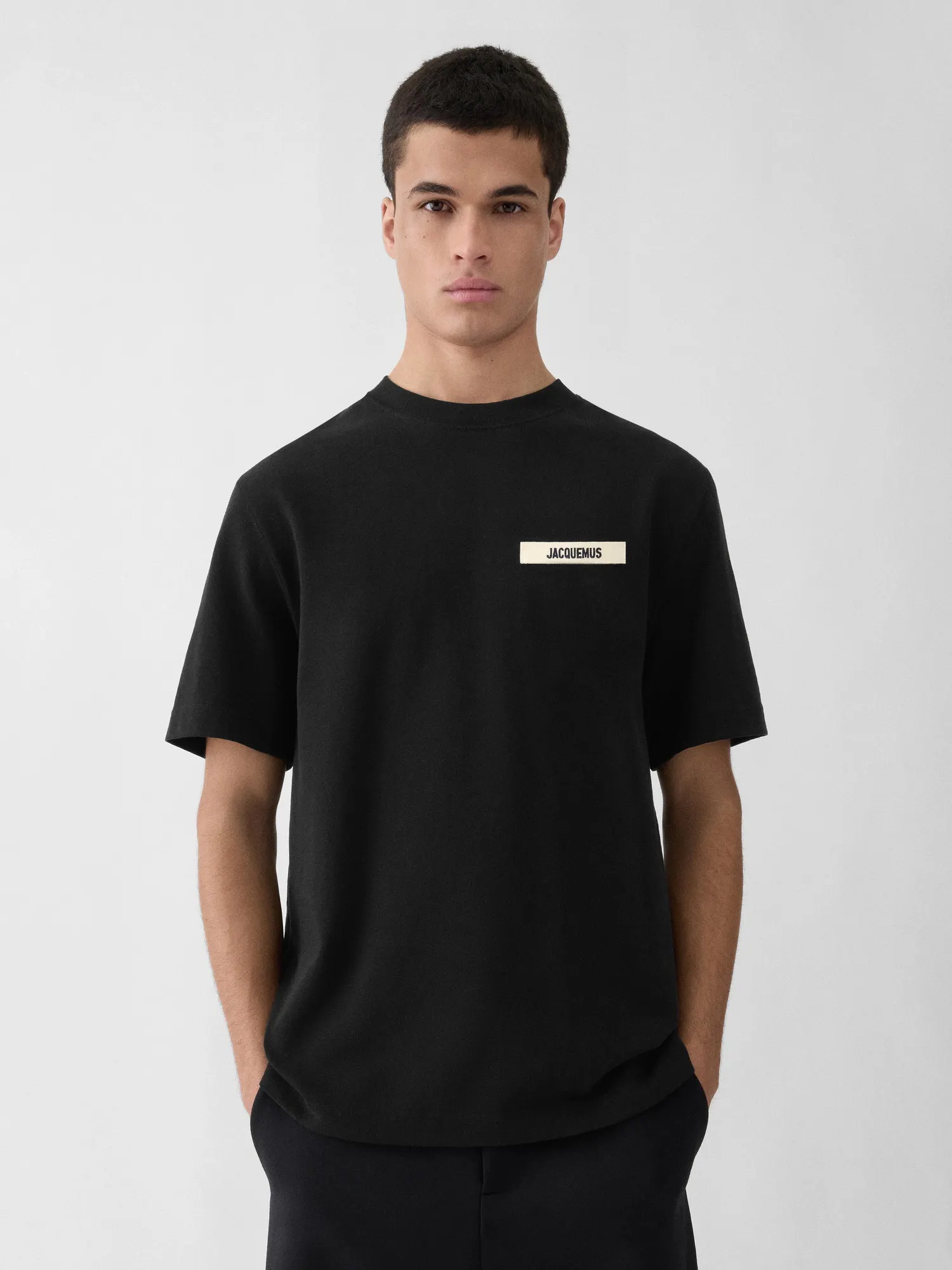 Logo-Patch Cotton-Jersey T-Shirt D12524983 — view 31