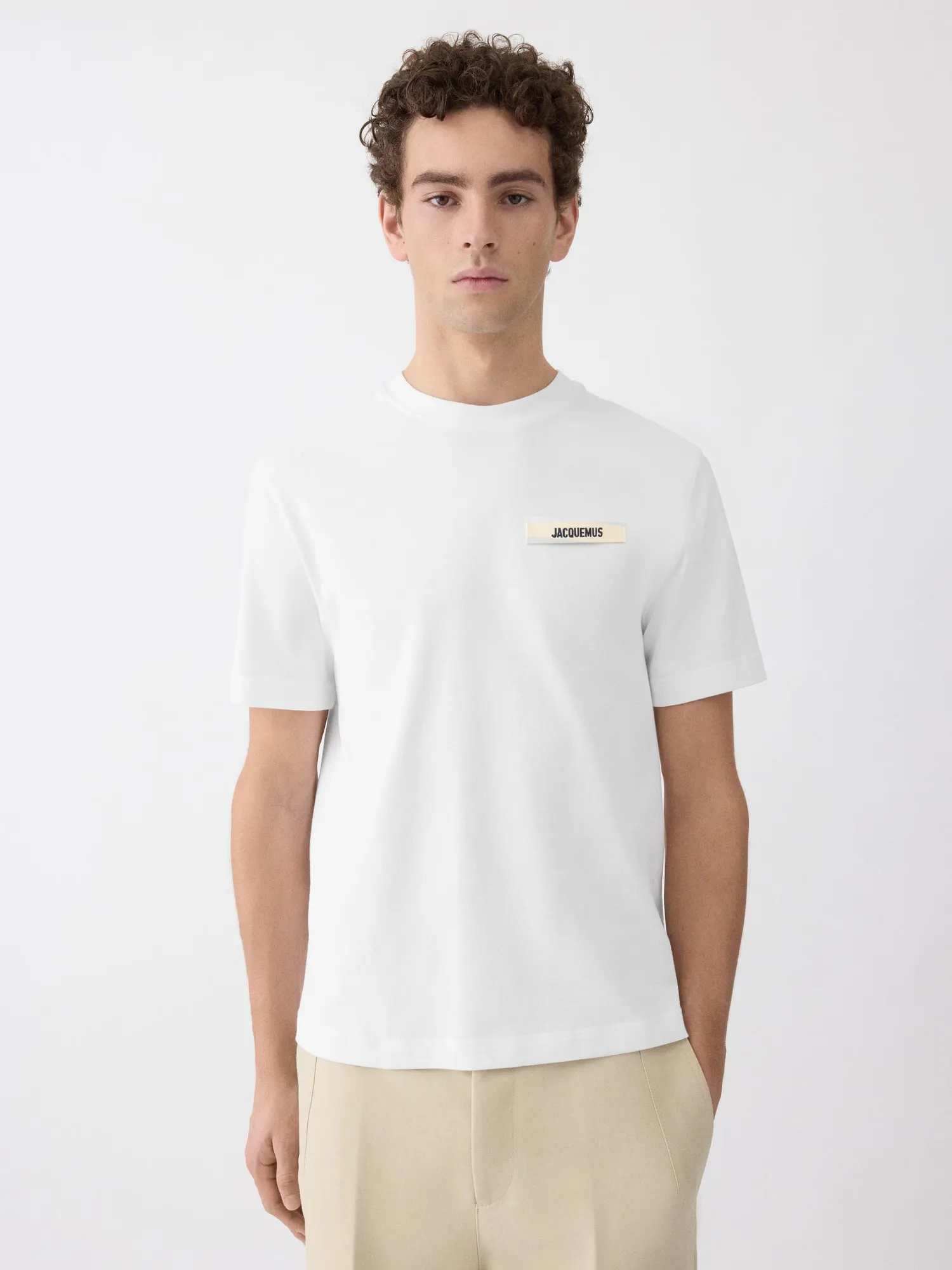 Logo-Patch Cotton-Jersey T-Shirt D12524983 — view 33