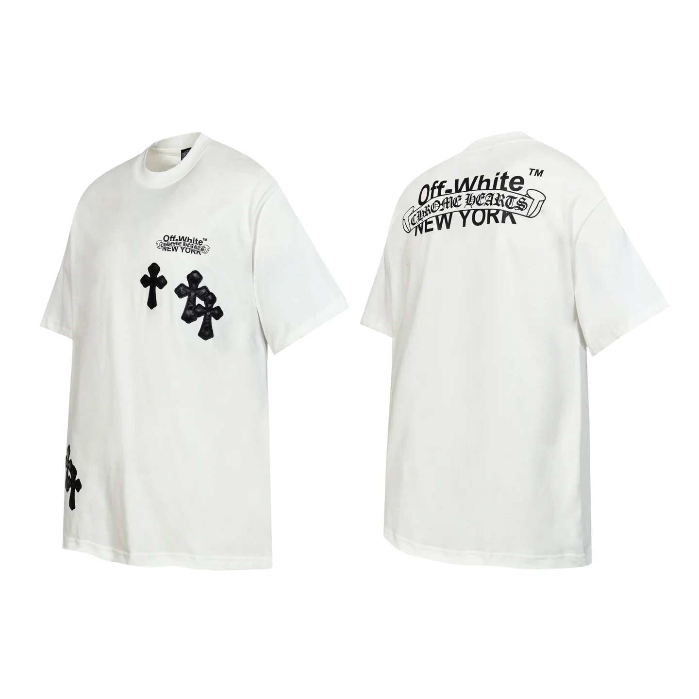 Chrome Hearts x Off-White Cross Patch T-Shirt D9513956 — view 2
