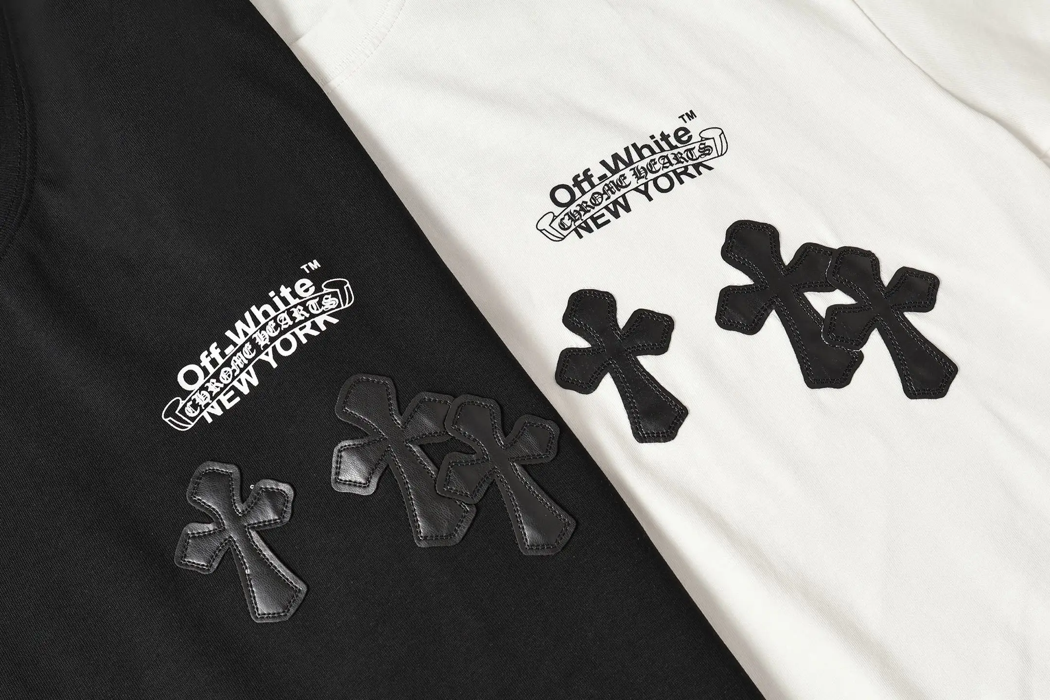 Chrome Hearts x Off-White Cross Patch T-Shirt D9513956 — view 8