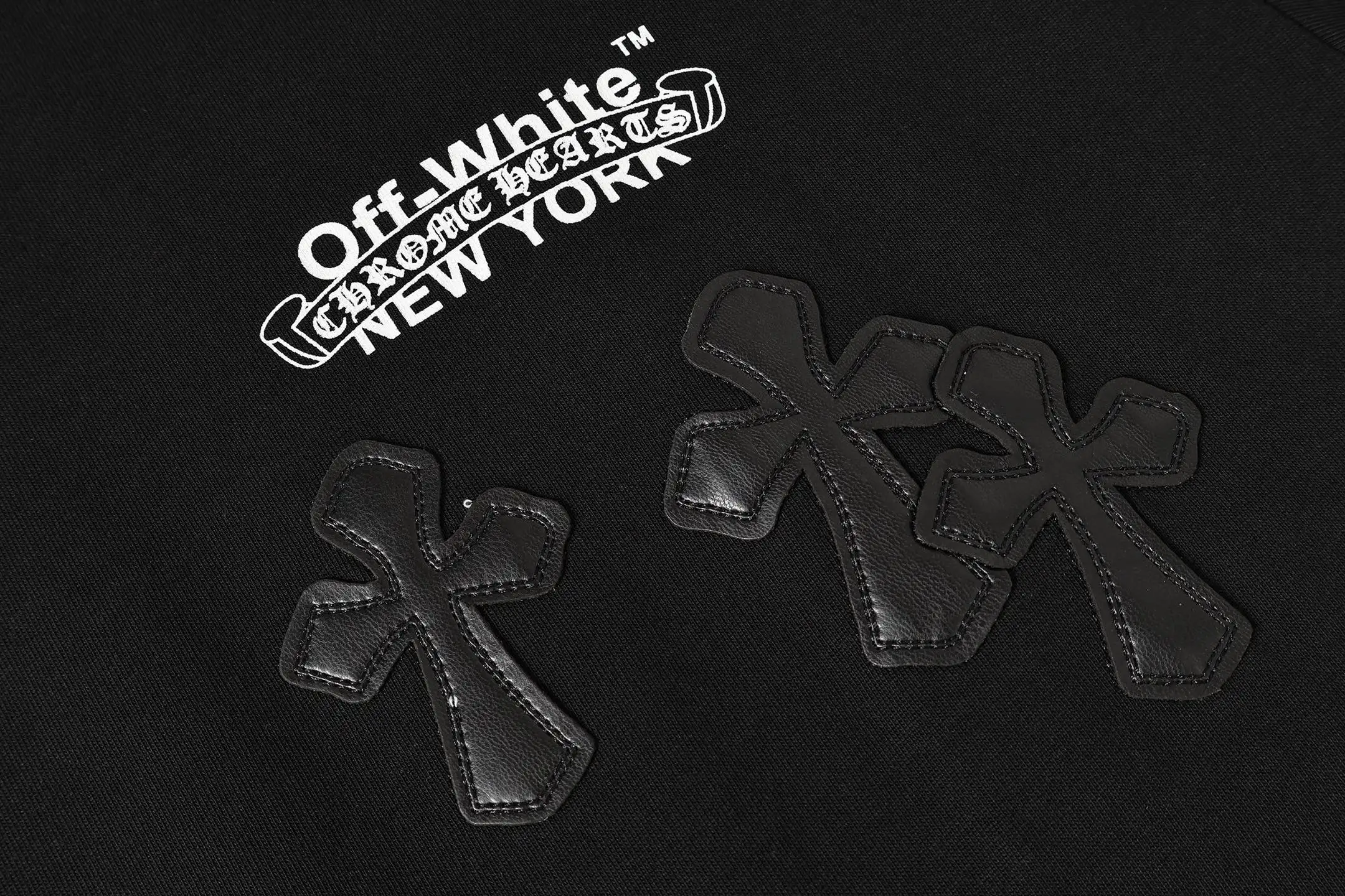 Chrome Hearts x Off-White Cross Patch T-Shirt D9513954 — view 6