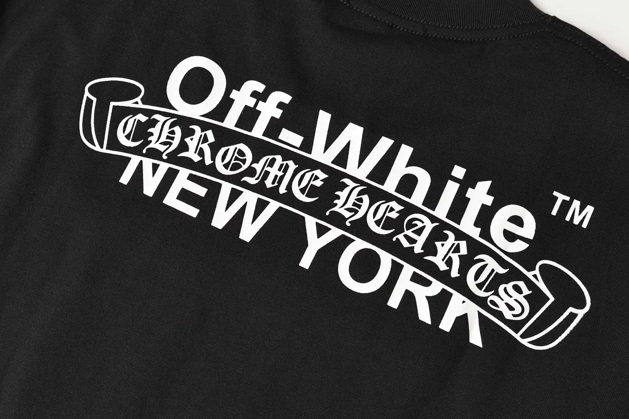 Chrome Hearts x Off-White Cross Patch T-Shirt D9513954 — view 8